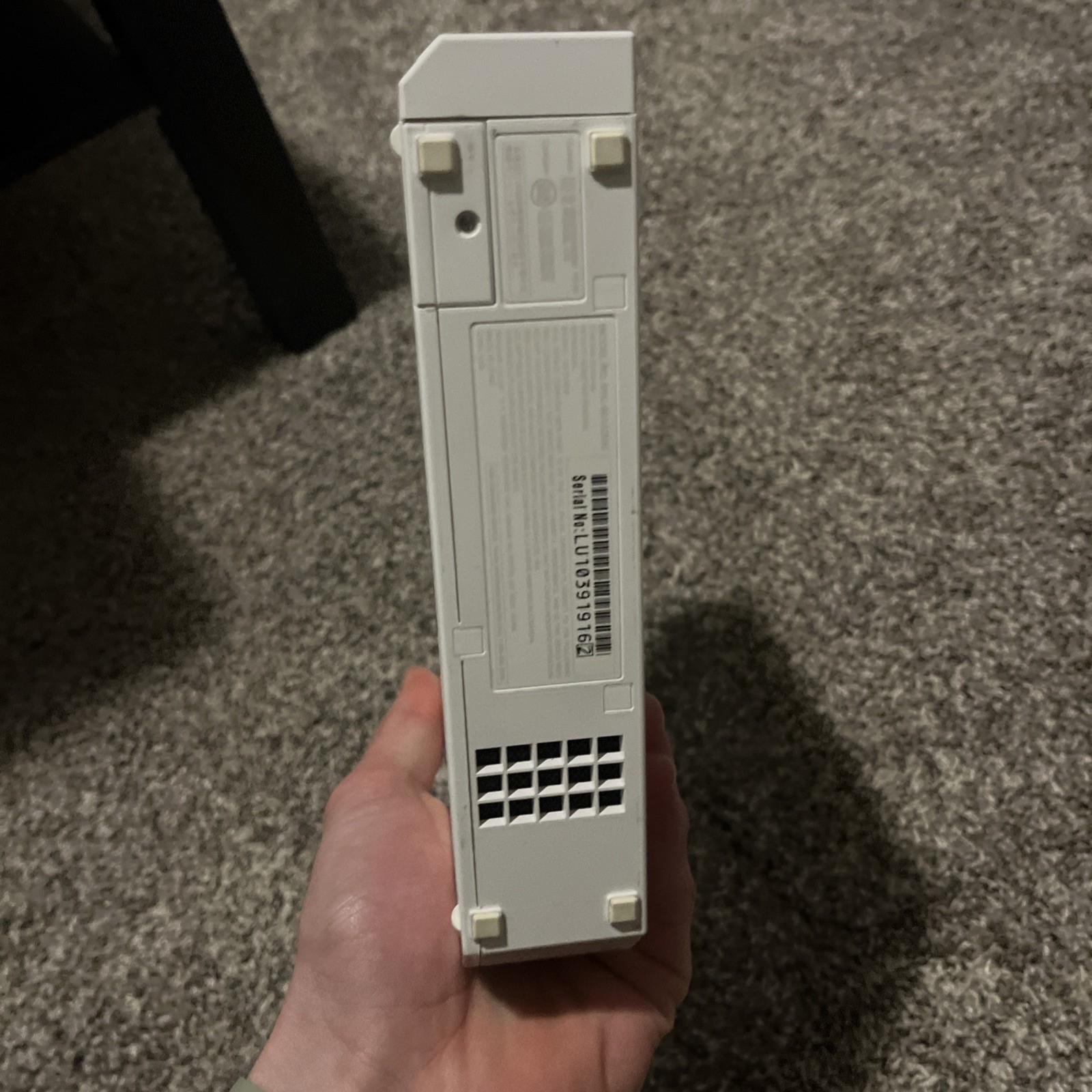 Nintendo Wii RVL-001 For Parts Doesn’t Connect To Tv/ Read Soak