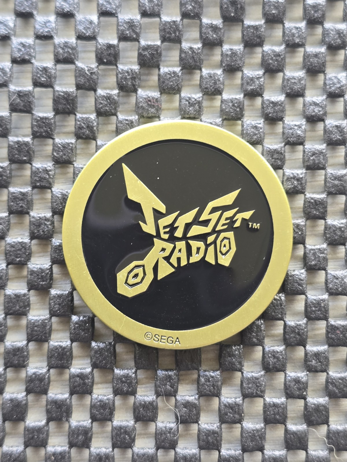 Jet Set Radio Sega Shop UK Coin Medal Exclusive Rare Promo GENESIS SATURN CD 32