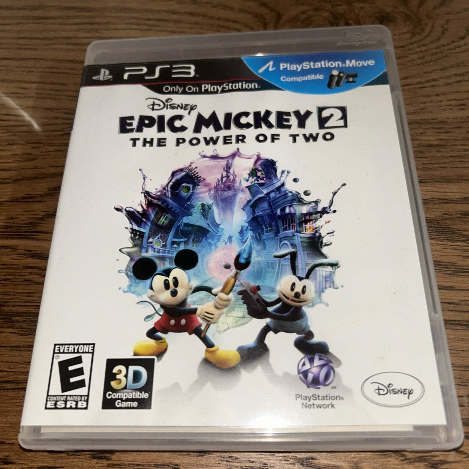 Disney Epic Mickey 2: The Power of Two Sony PS3 Complete with Manual
