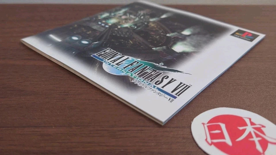 Final Fantasy 7 International + MANUAL VII FF7 PlayStation NTSC-J JAPAN SHIP