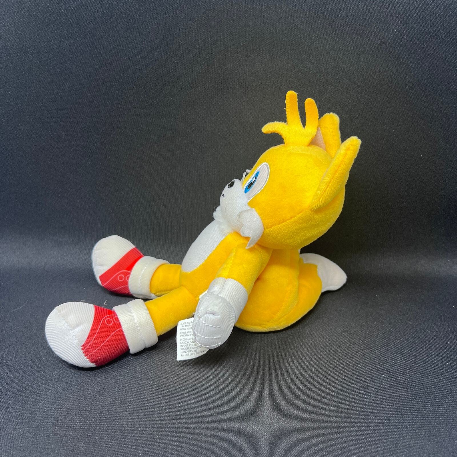 Jakks Pacific Sonic The Hedgehog 3 Movie Tails 9” Yellow Plush 2022