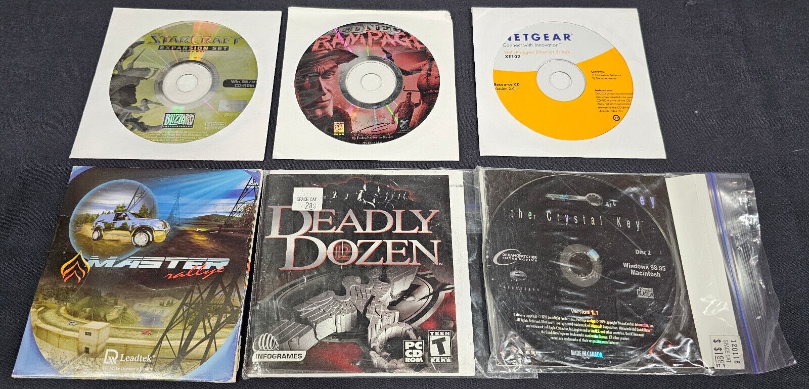 Huge Lot of 55+ 90s Windows 95 98 2000 Games & Software – Cool titles! Read