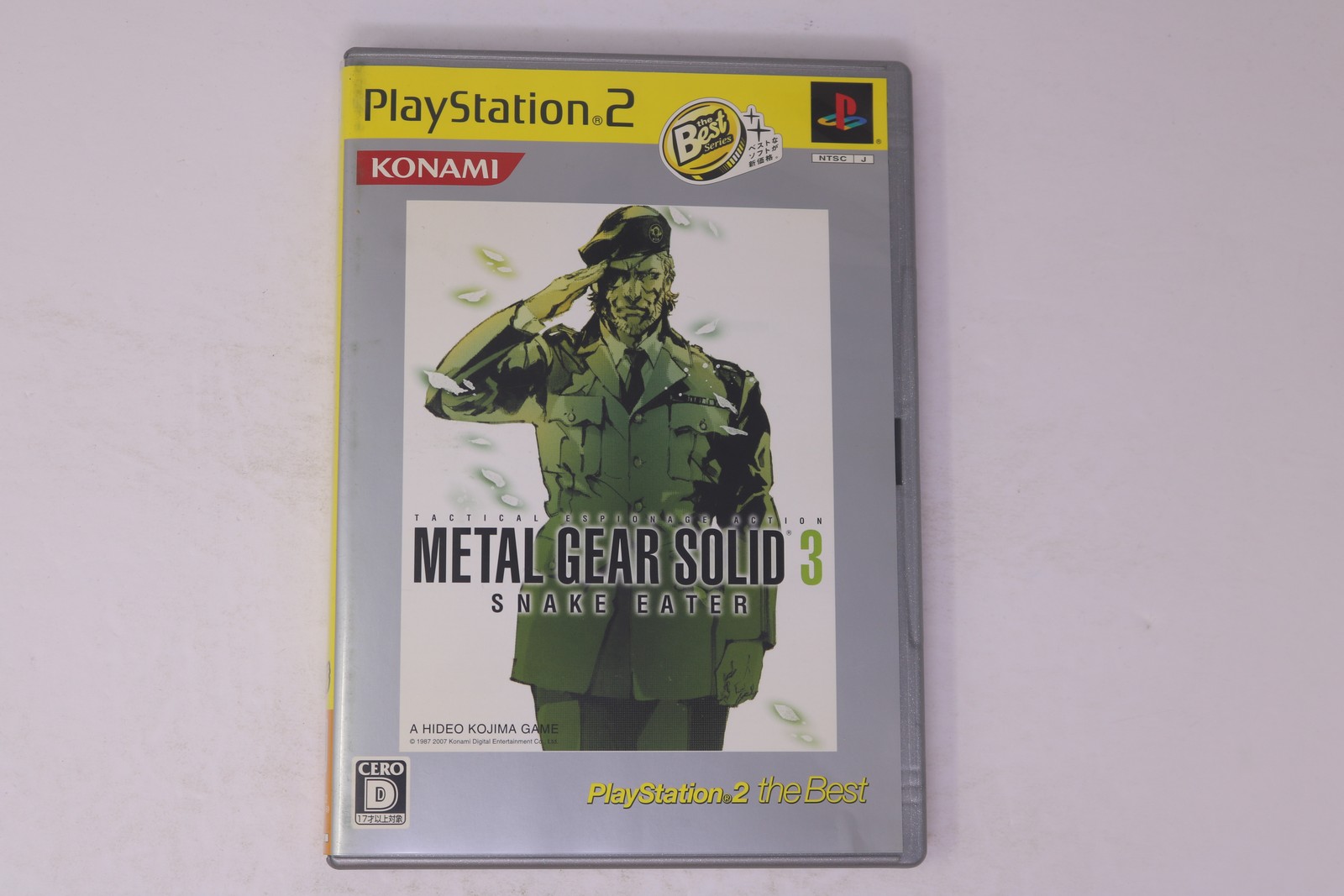 Metal Gear Solid 3 Snake Eater PlayStation 2 PS2 NTSC-J Japan JPN(Region Locked)