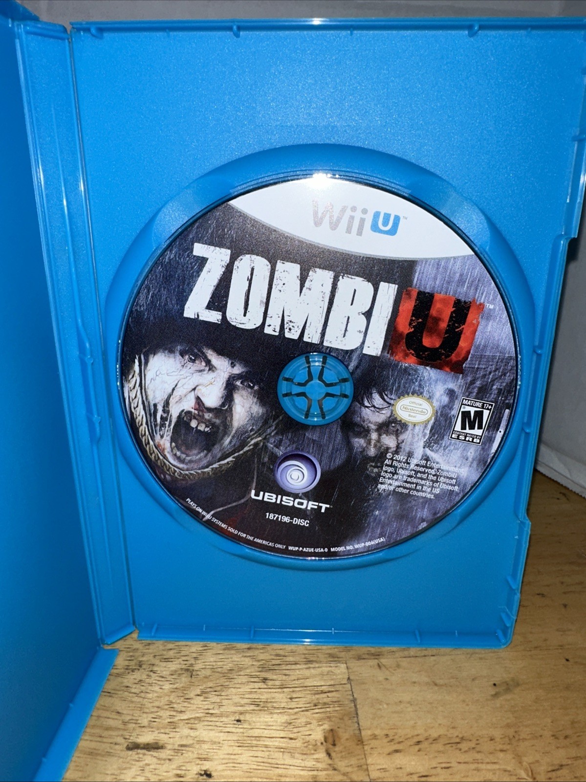 ZombiU (Nintendo Wii U, 2012) DISC ONLY – TESTED AND WORKS