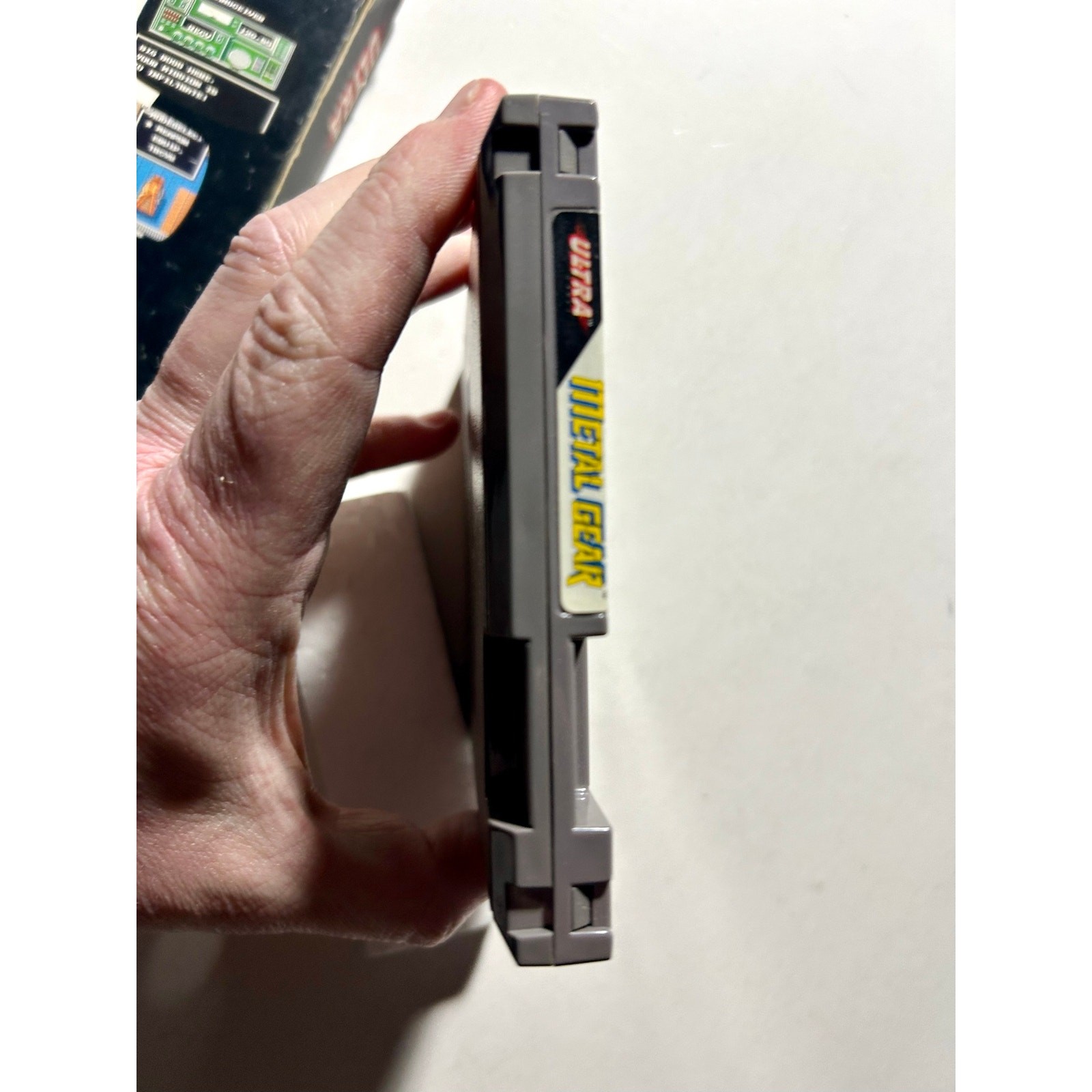 Metal gear (Nintendo NES) Works Authentic No manual🔥