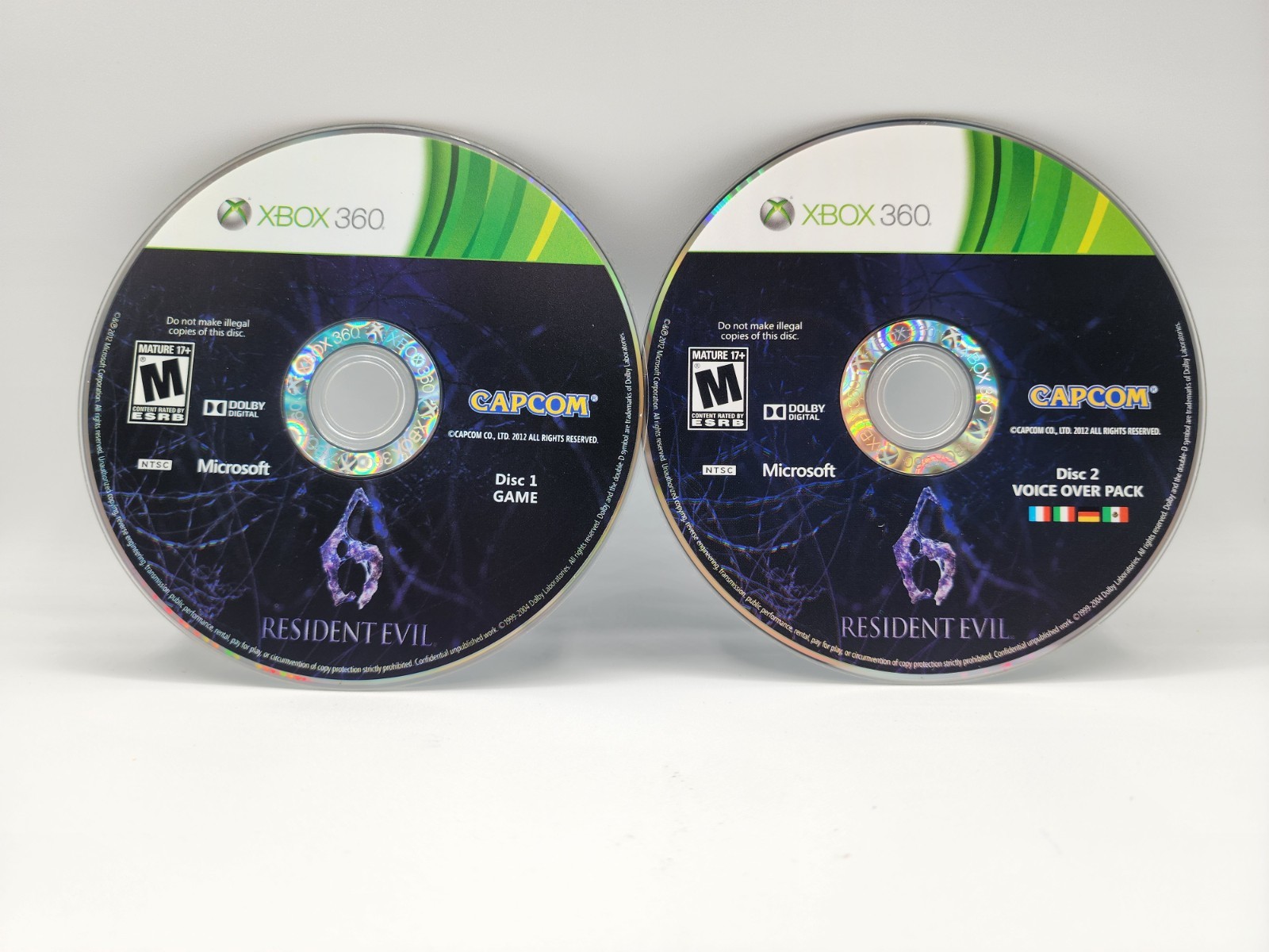 Resident Evil 6 (Microsoft Xbox 360, 2012) Clean & Tested – Fast To Ship!