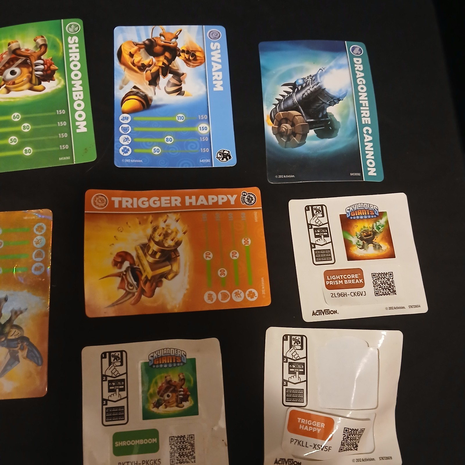Lot of 46 – Skylanders Figures, Cards, Sticker, Manuals Assorted Untested☄️☄️#M