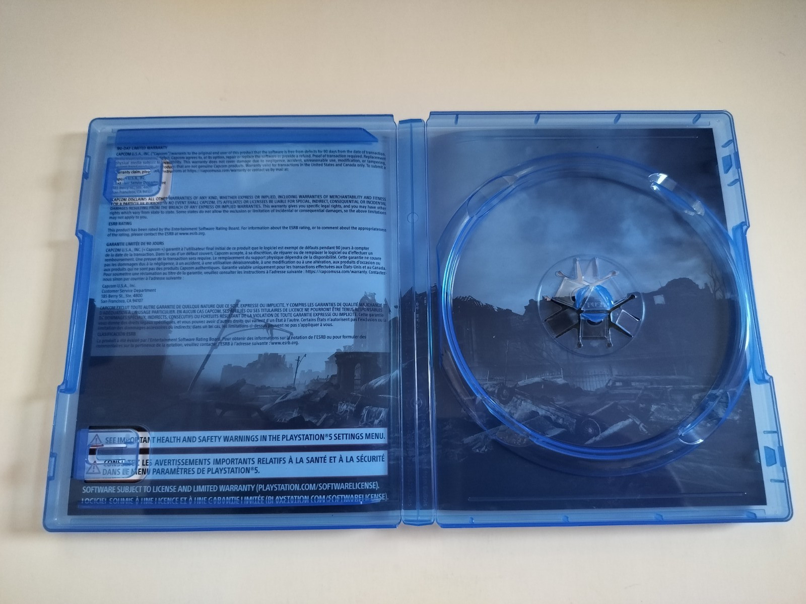 Replacement Case Only for Resident Evil Requiem PlayStation 5 PS5 AUTHENTIC