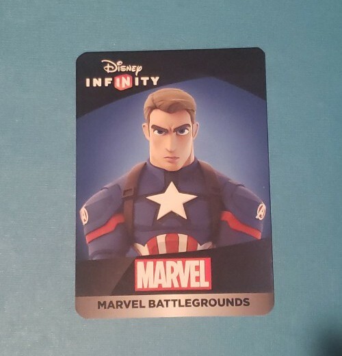 Disney Infinity 3.0 CAPTAIN AMERICA HULK CRYSTAL FIST w/CARD Marvel FREE SHIP!!