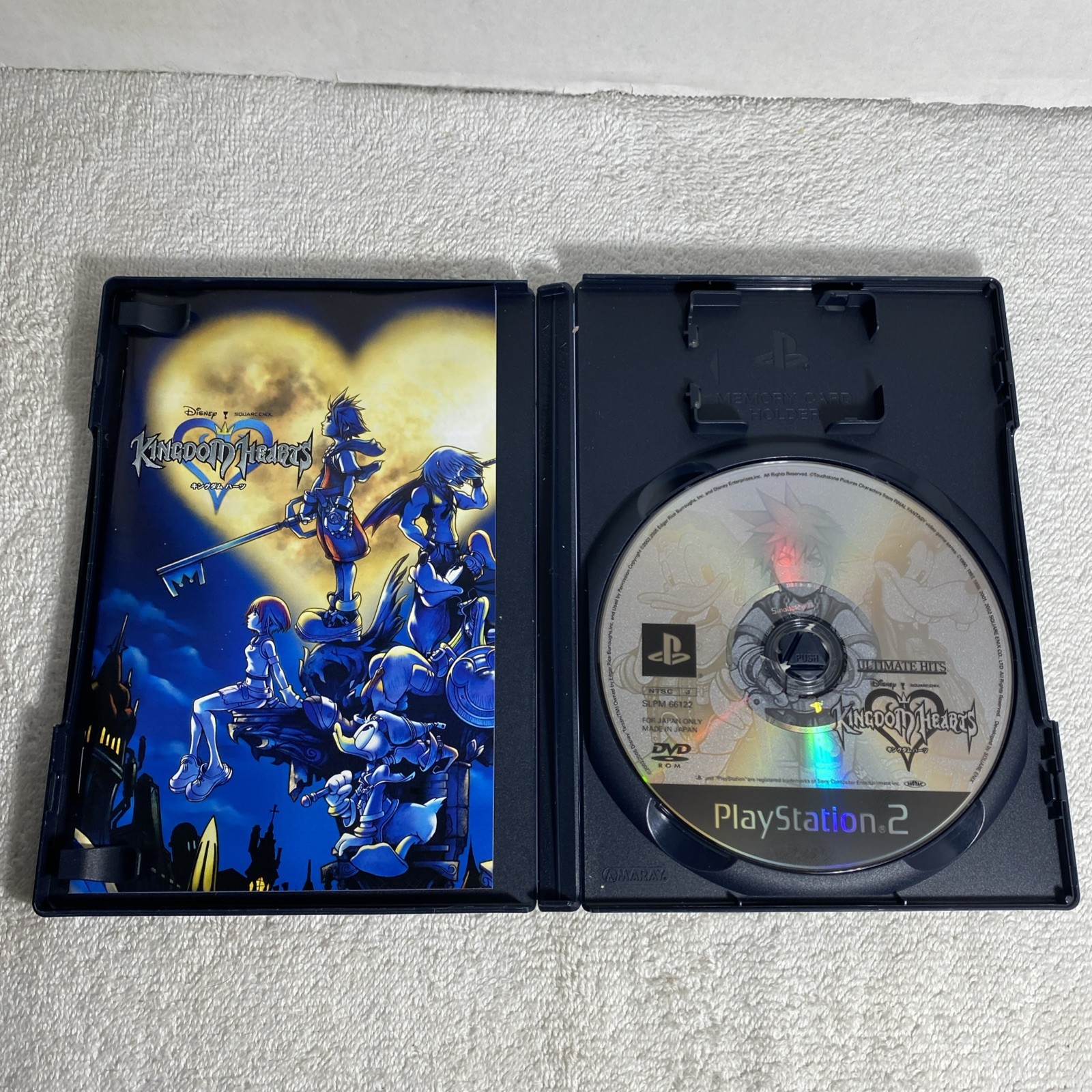 SONY PS2 Kingdom Hearts 1 With Manual NTSC-J Japan Import Region Locked
