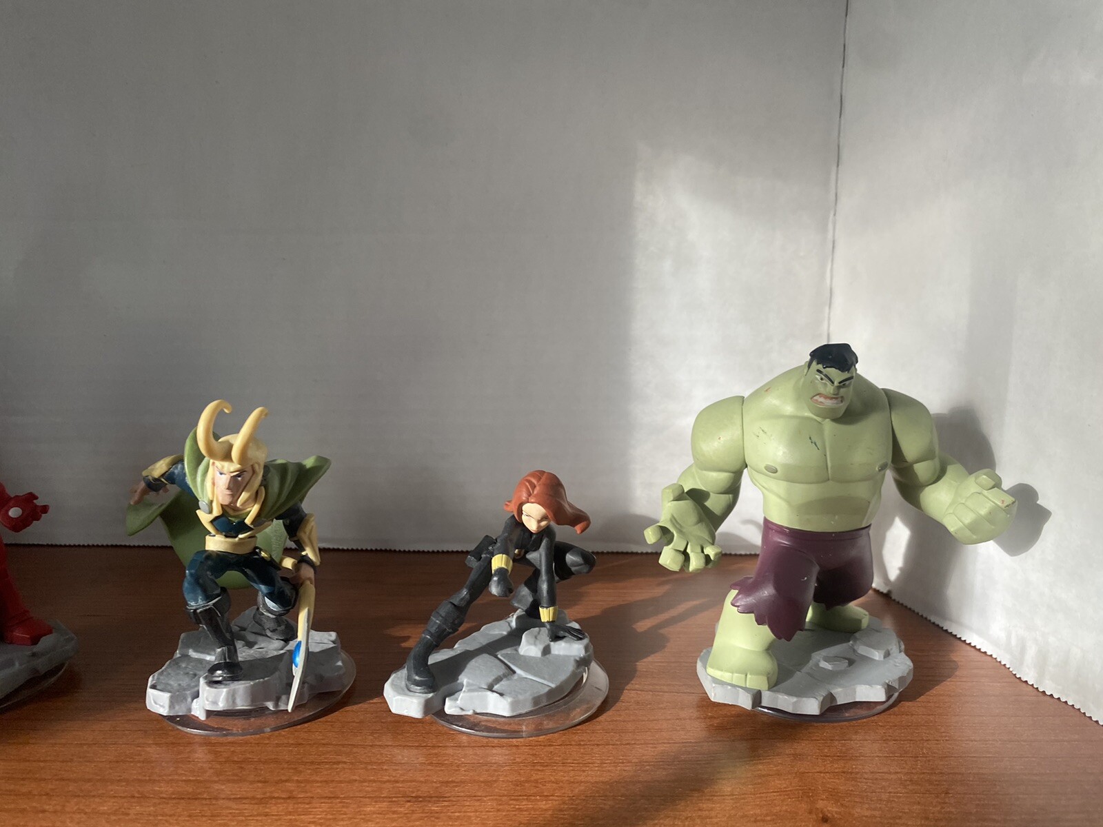 Disney Infinity Marvel Figure Lot Of 6 Iron Man, Captain America, Hulk, Thor..