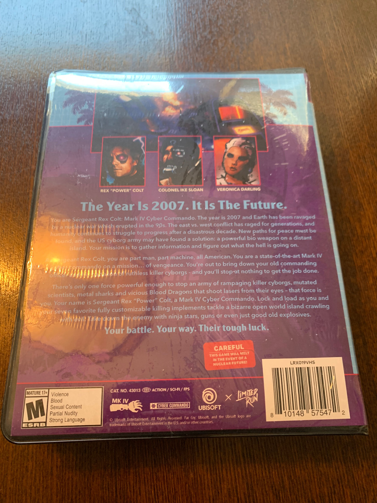 Far Cry 3 Blood Dragon Xbox VHS Edition Convention Exclusive Limited Run #19 New