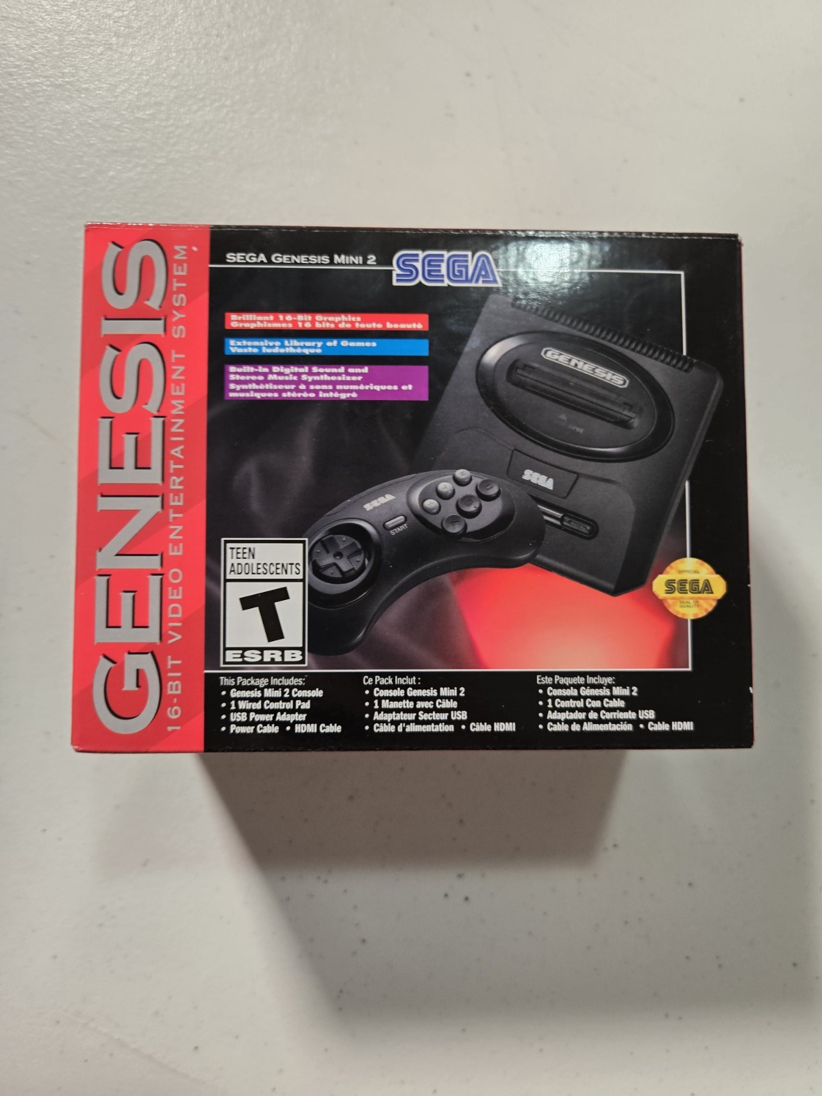 SEGA Genesis Mini 2 console retro New Unused