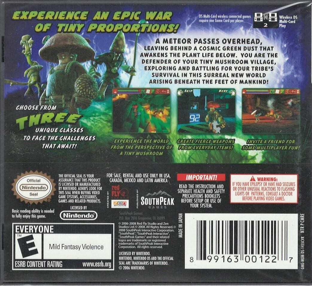 Mushroom Men: Rise of the Fungi – Nintendo DS