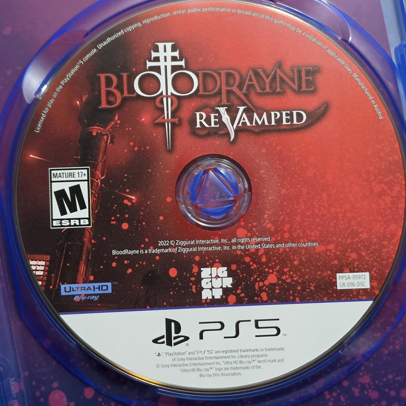 Bloodrayne 2 Revamped (Limited Run Games) (PlayStation 5) Complete CIB Tested