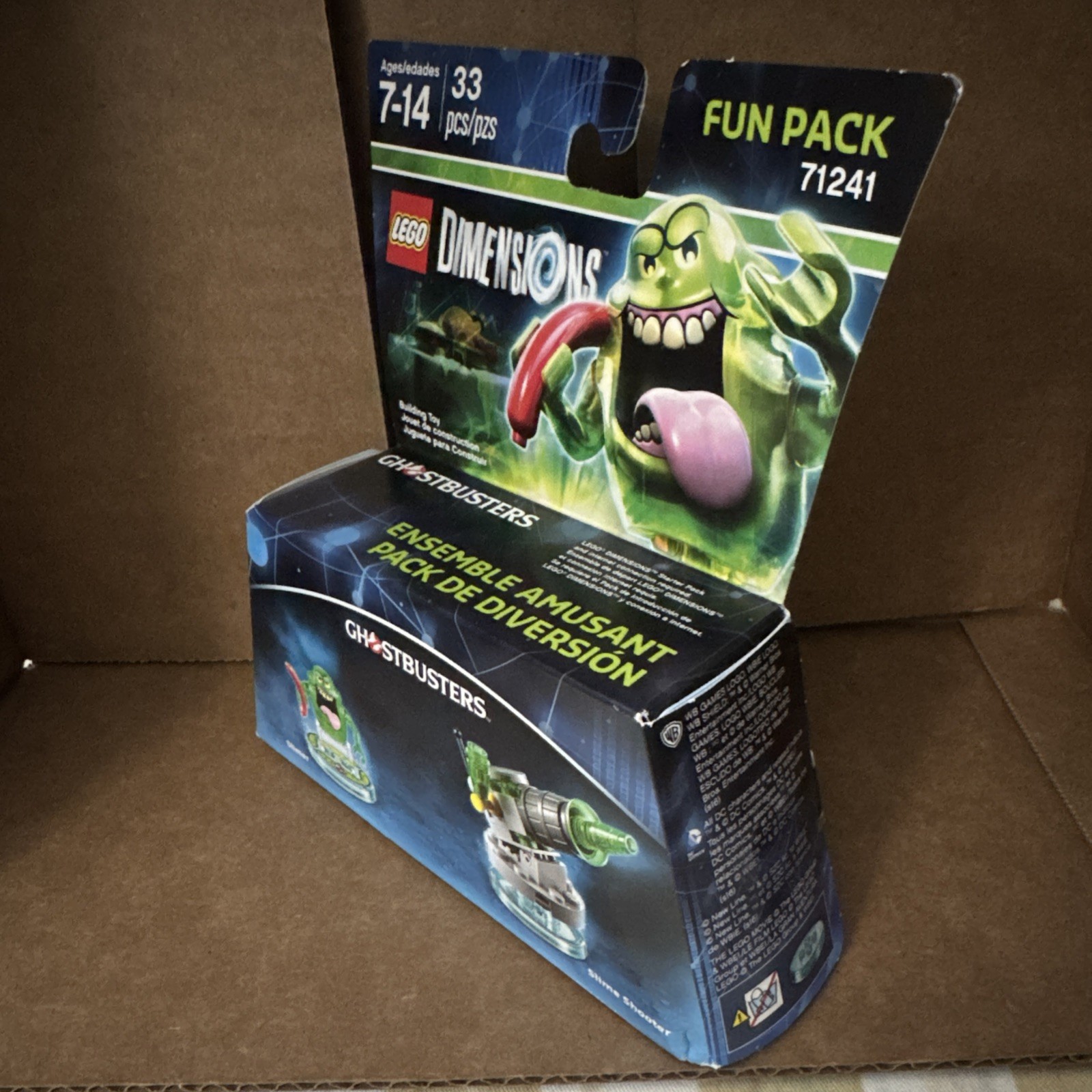 NEW Lego SLIMER Ghostbusters Dimensions Fun Pack 71241 ghost minifig minifigure