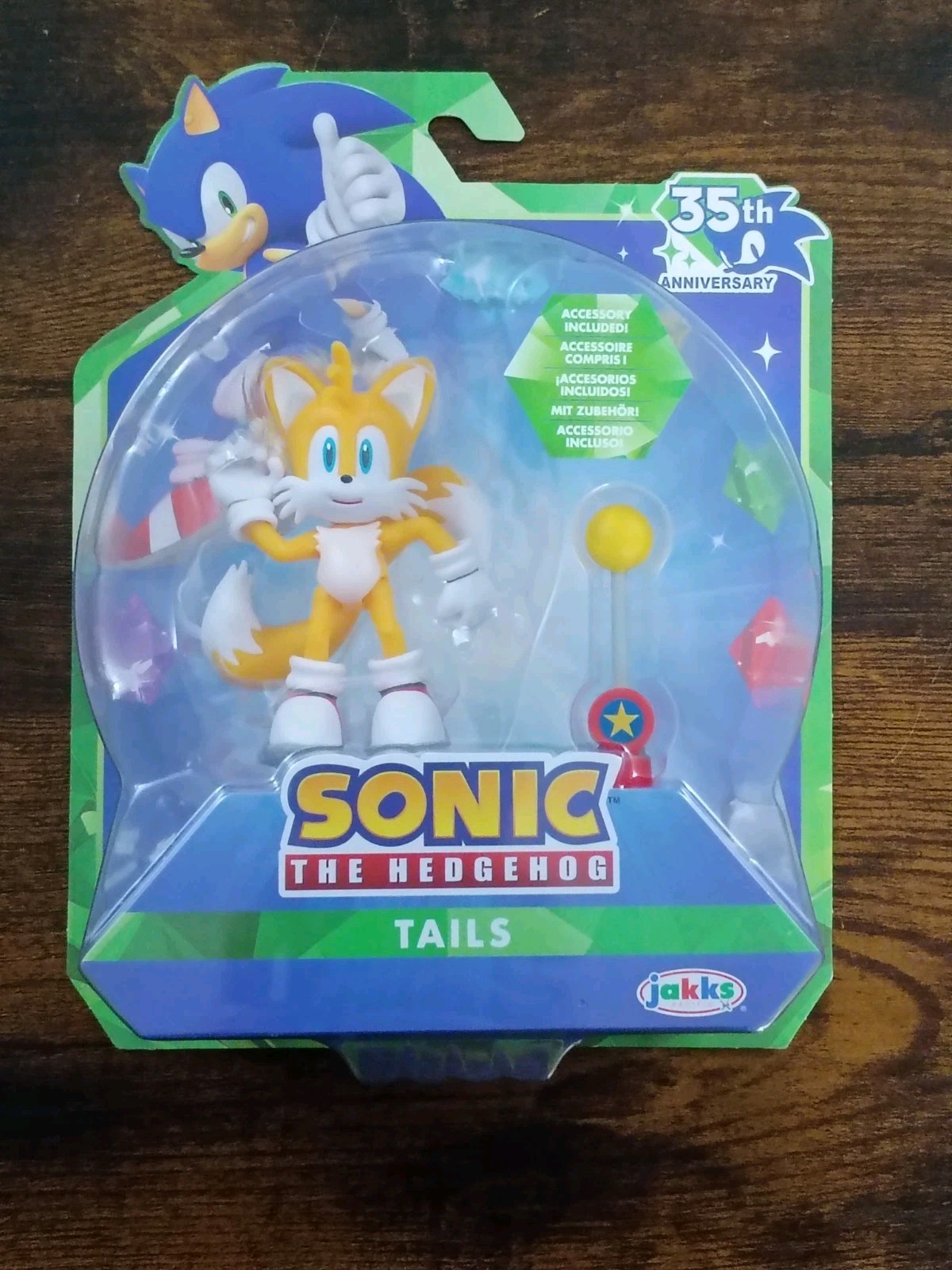 4″ CHAOS TAILS KNUCKLES METAL SONIC the Hedgehog 35th Anniversary Jakks SEGA Lot