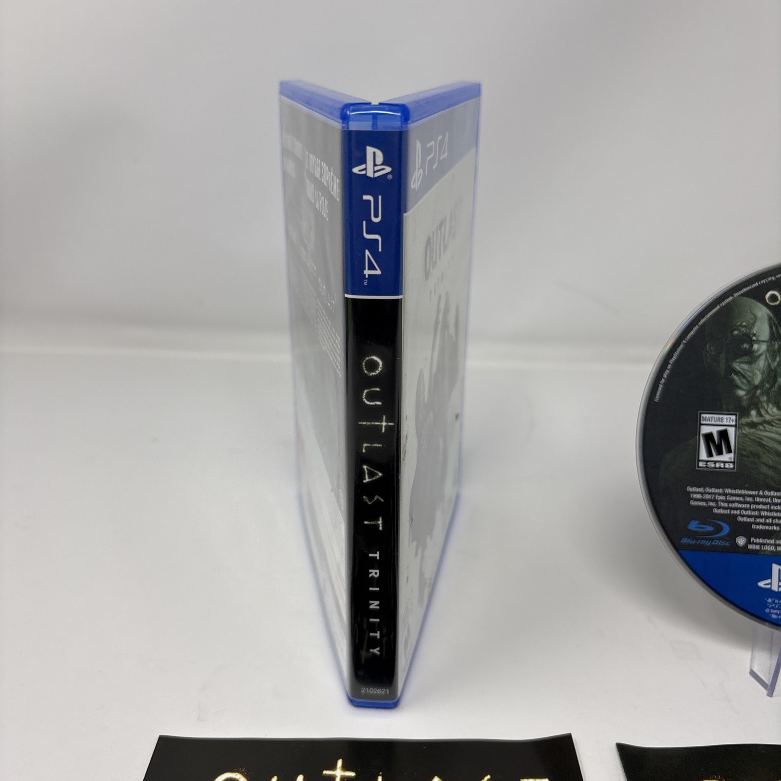 Outlast Trinity – Sony PlayStation 4 PS4 – Missing Disc 2 – Tested