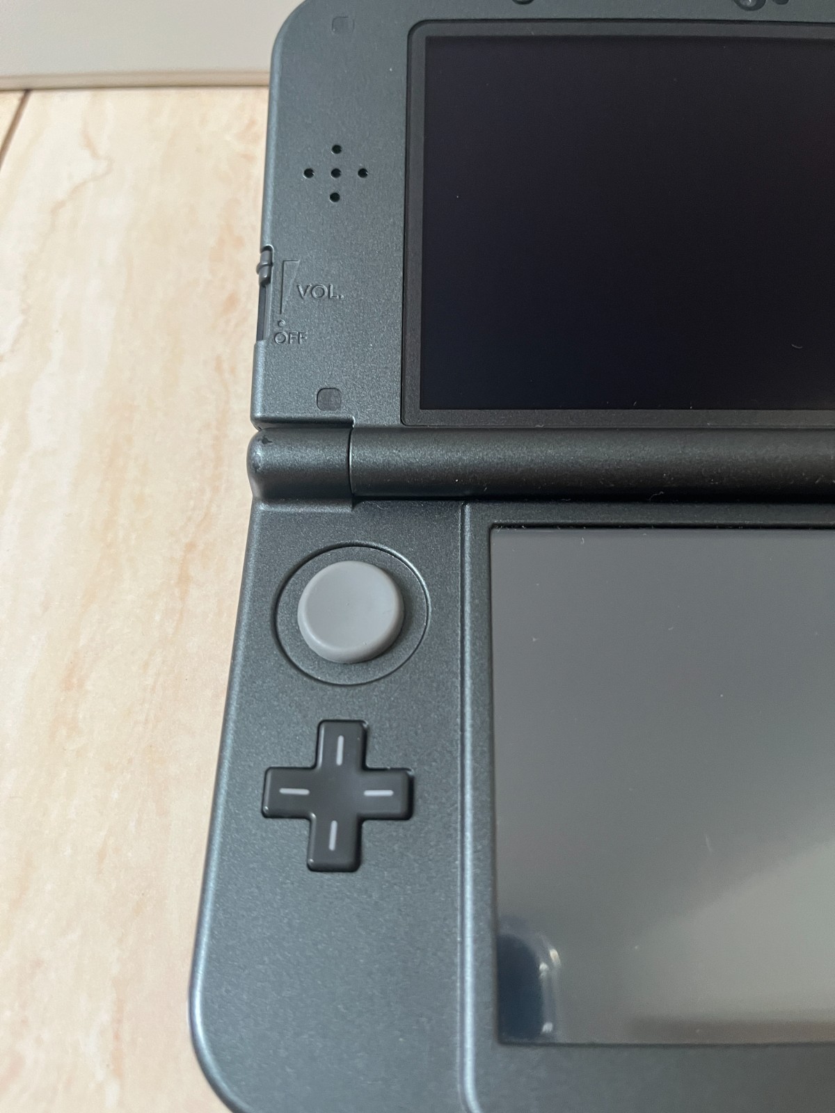 Dual IPS New Nintendo 3DS LL XL Metalic Black Console Tested Excellent e139