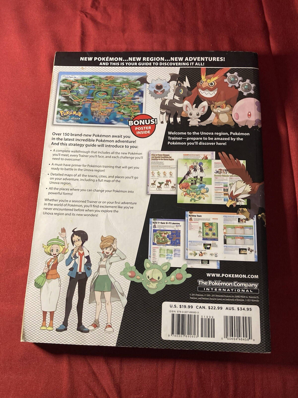 Black and White – The Official Pokemon Strategy Guide: Volume 1 (No Poster)
