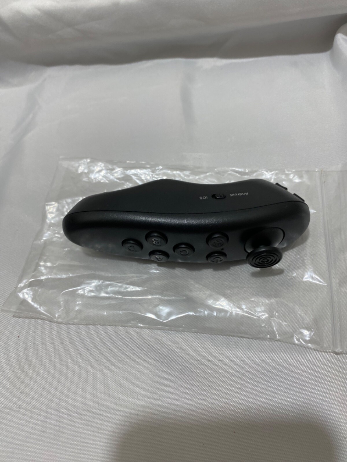 Unbranded Bluetooth Single-Handed Joystick Controller Black Android iOS New Unus