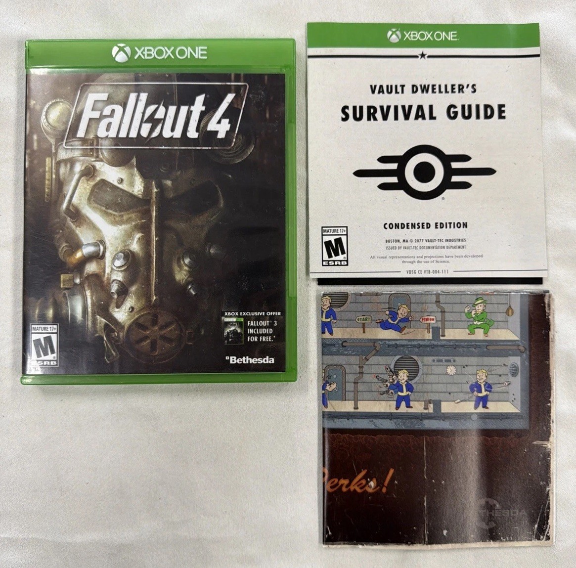 FALLOUT 4 (Xbox One/Series X, 2015) “MINT” – FREE Shipping!