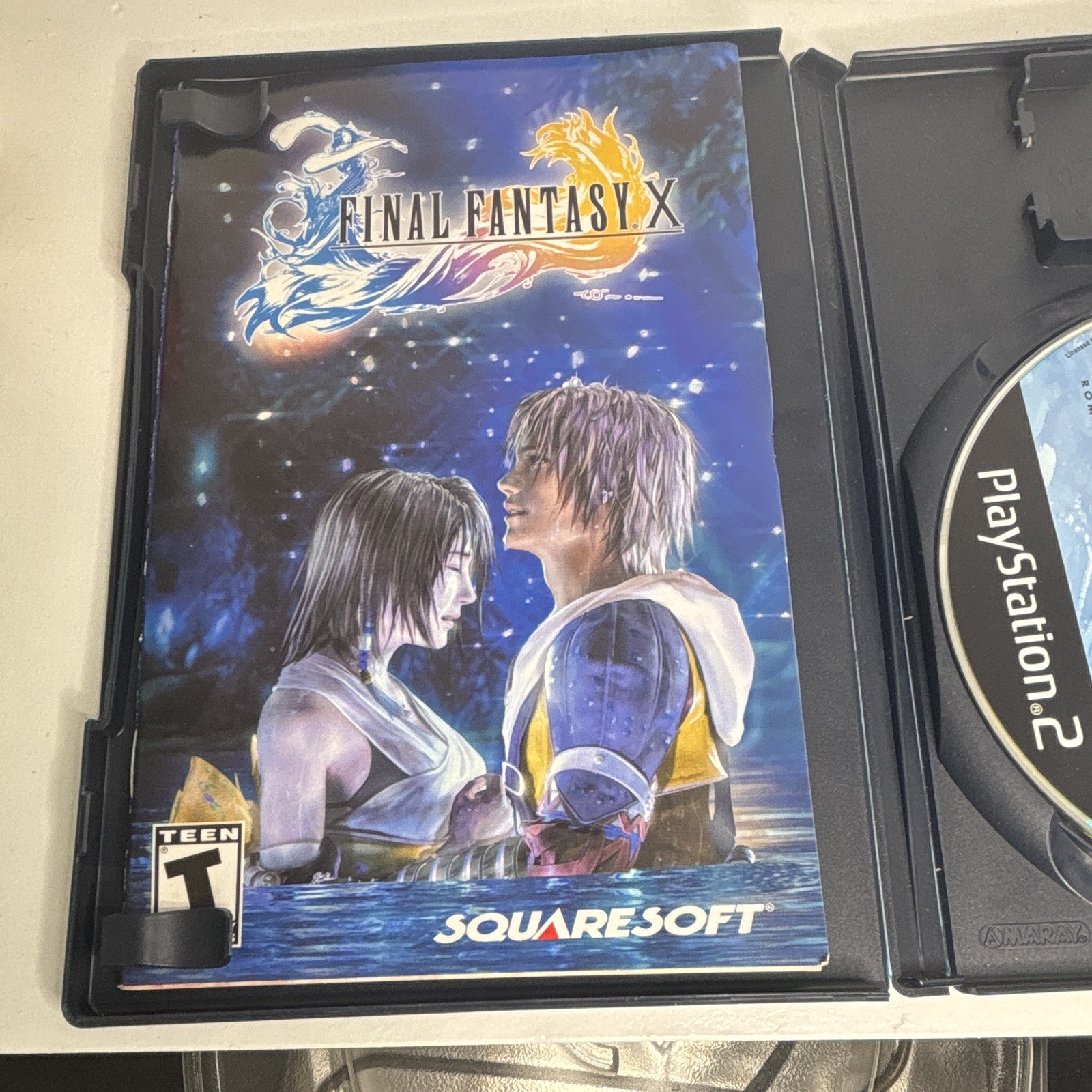 Square Soft Final Fantasy X PS2 2001 NTSC-U/C (US/CA) Manual Included