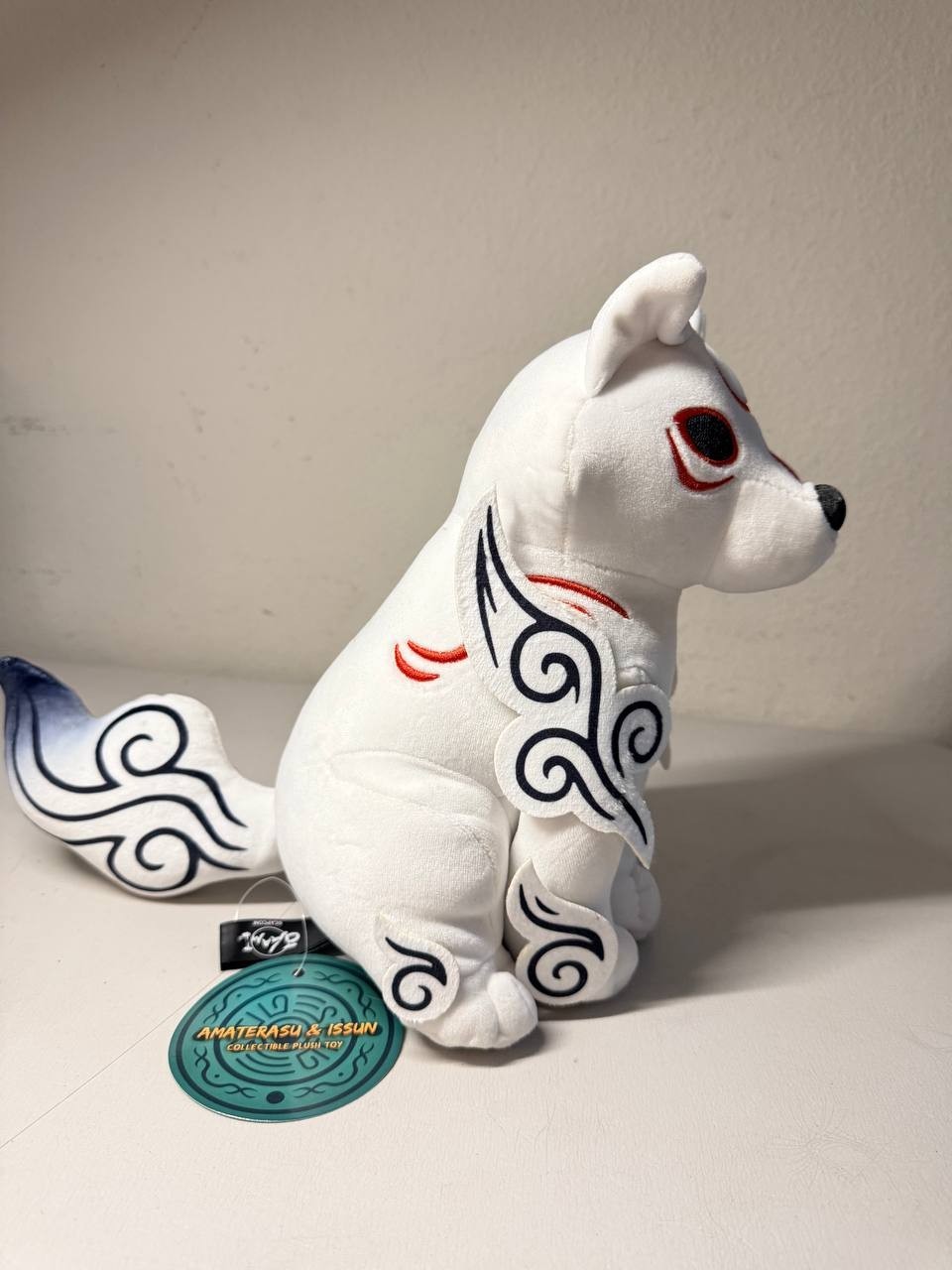 Fangamer Okami Amaterasu & Issun Plush Toy 10″ Capcom Magnetic Reflector