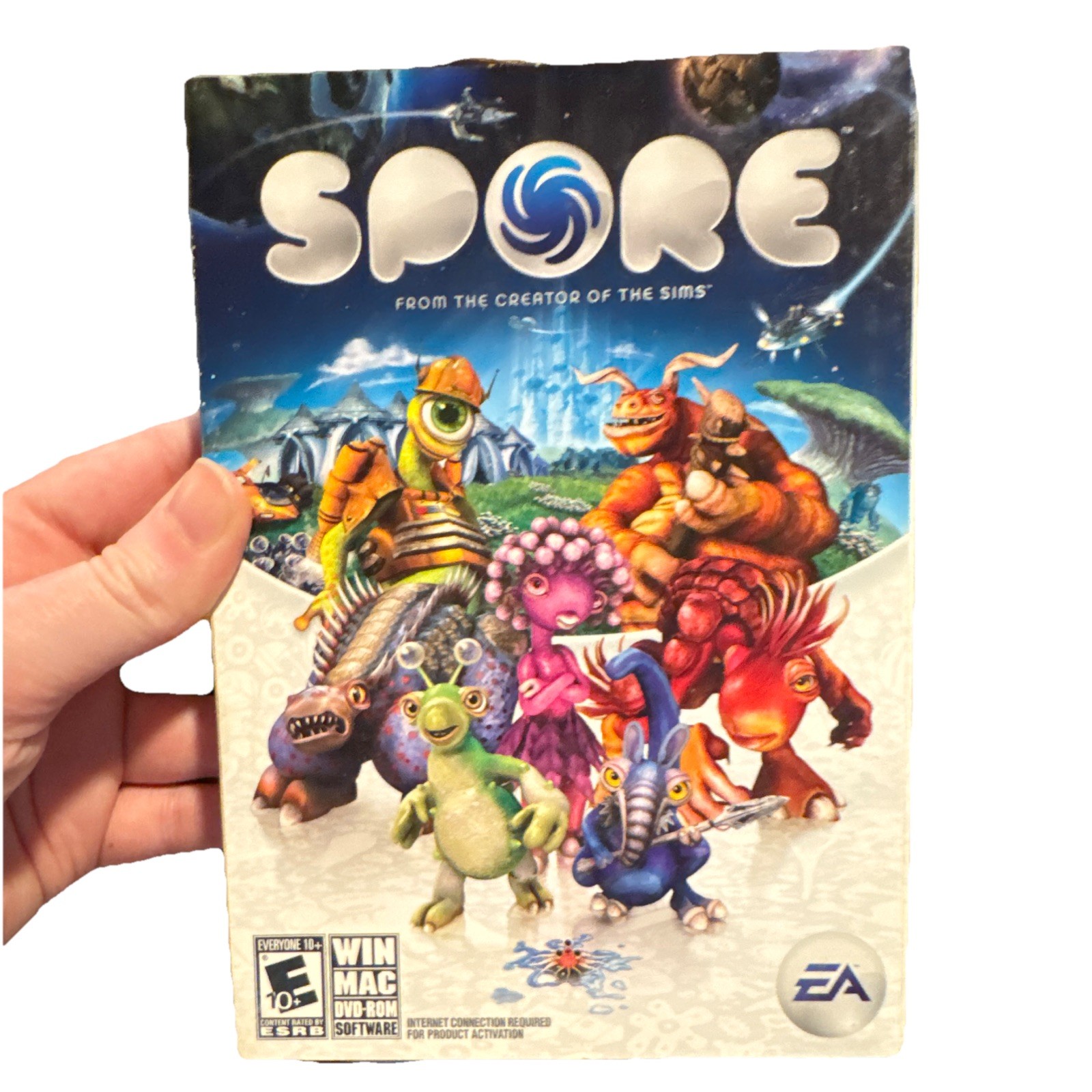 Electronic Arts Spore Simulation Game Windows Mac E10+ Spore Series