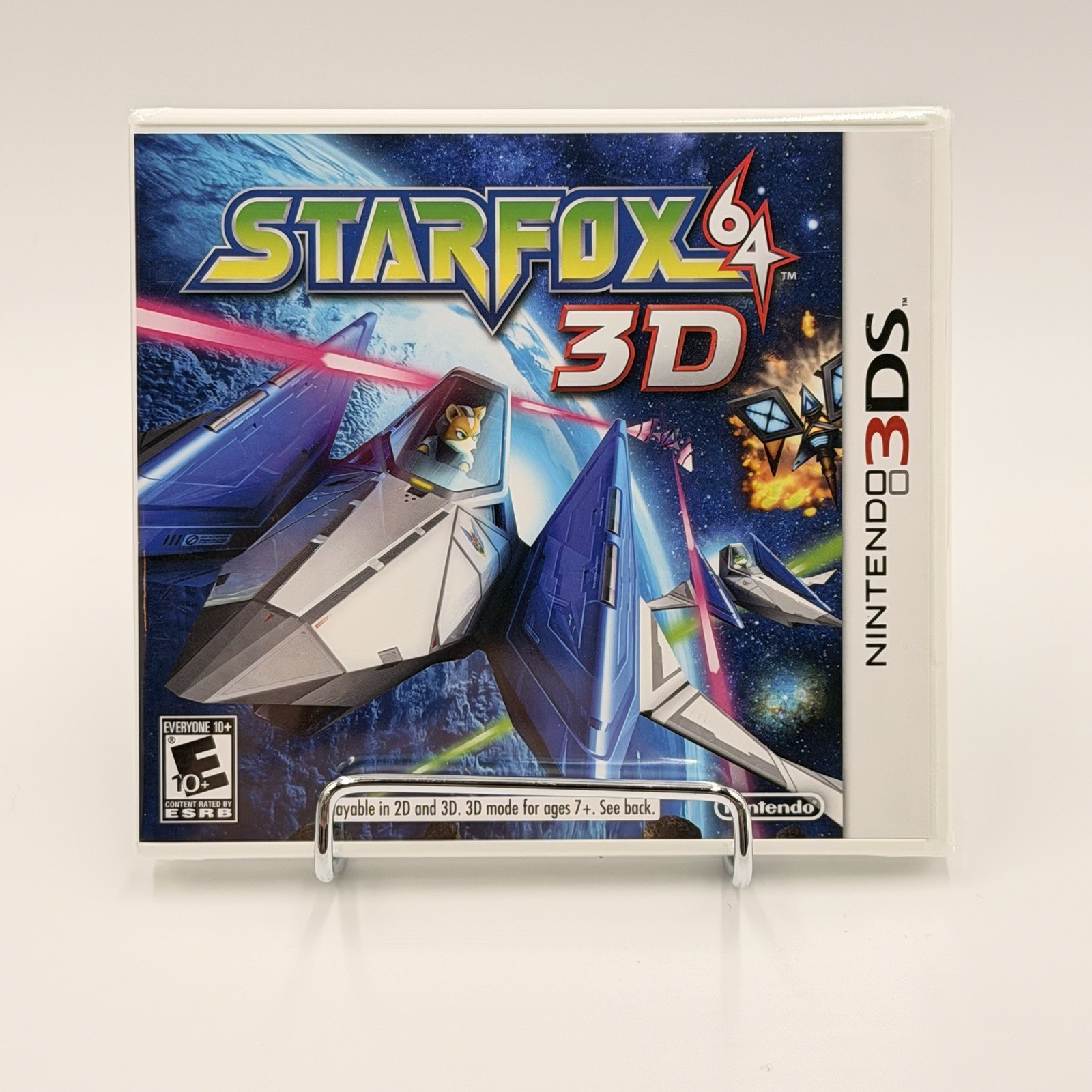 Star Fox 64 3D (Nintendo 3DS, 2011) NEW UNOPENED RARE First-Print White Label