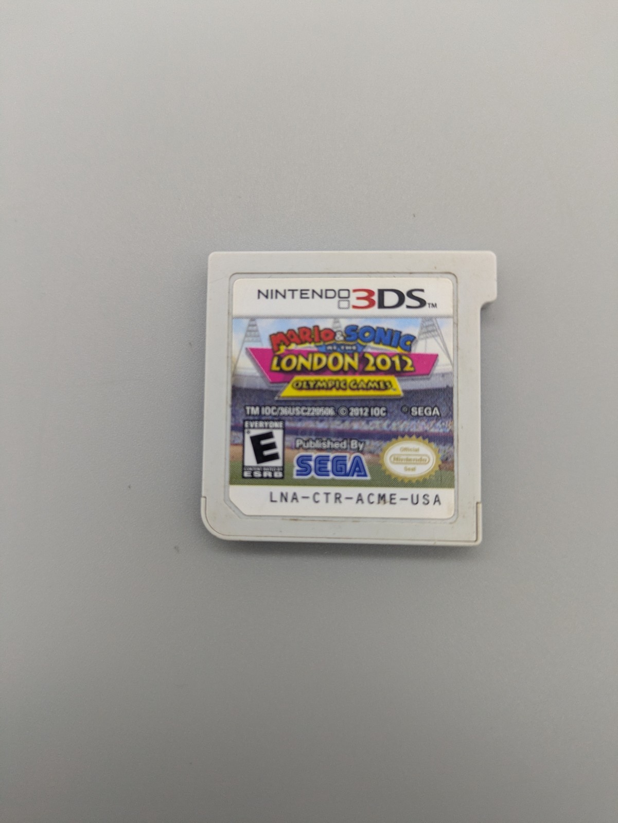 Mario & Sonic at the London 2012 Olympic Games (Nintendo 3DS, 2012)