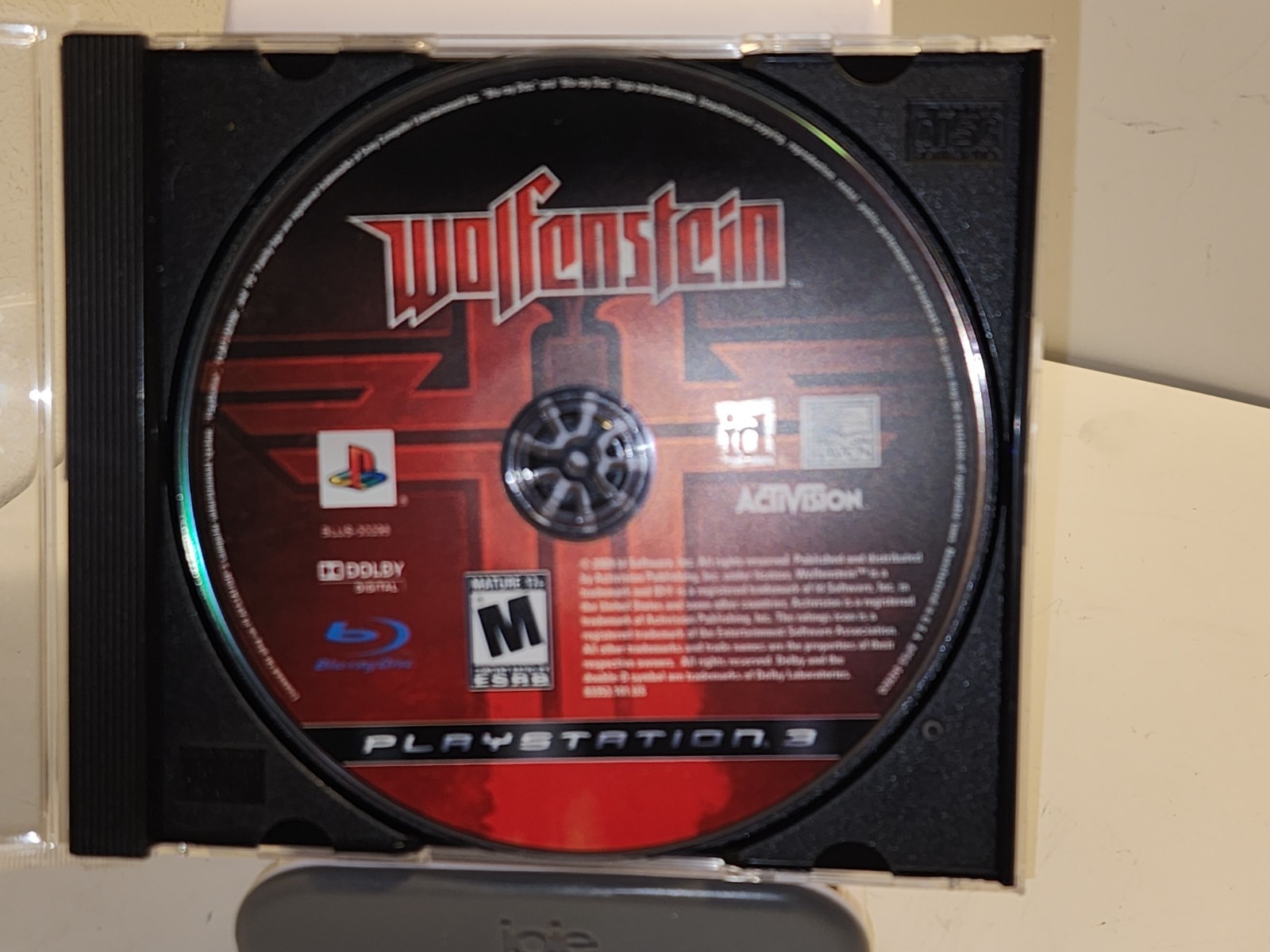 Wolfenstien for PS3 No Manual Jewel Case. Sony PlayStation 3 Pre-Owned.