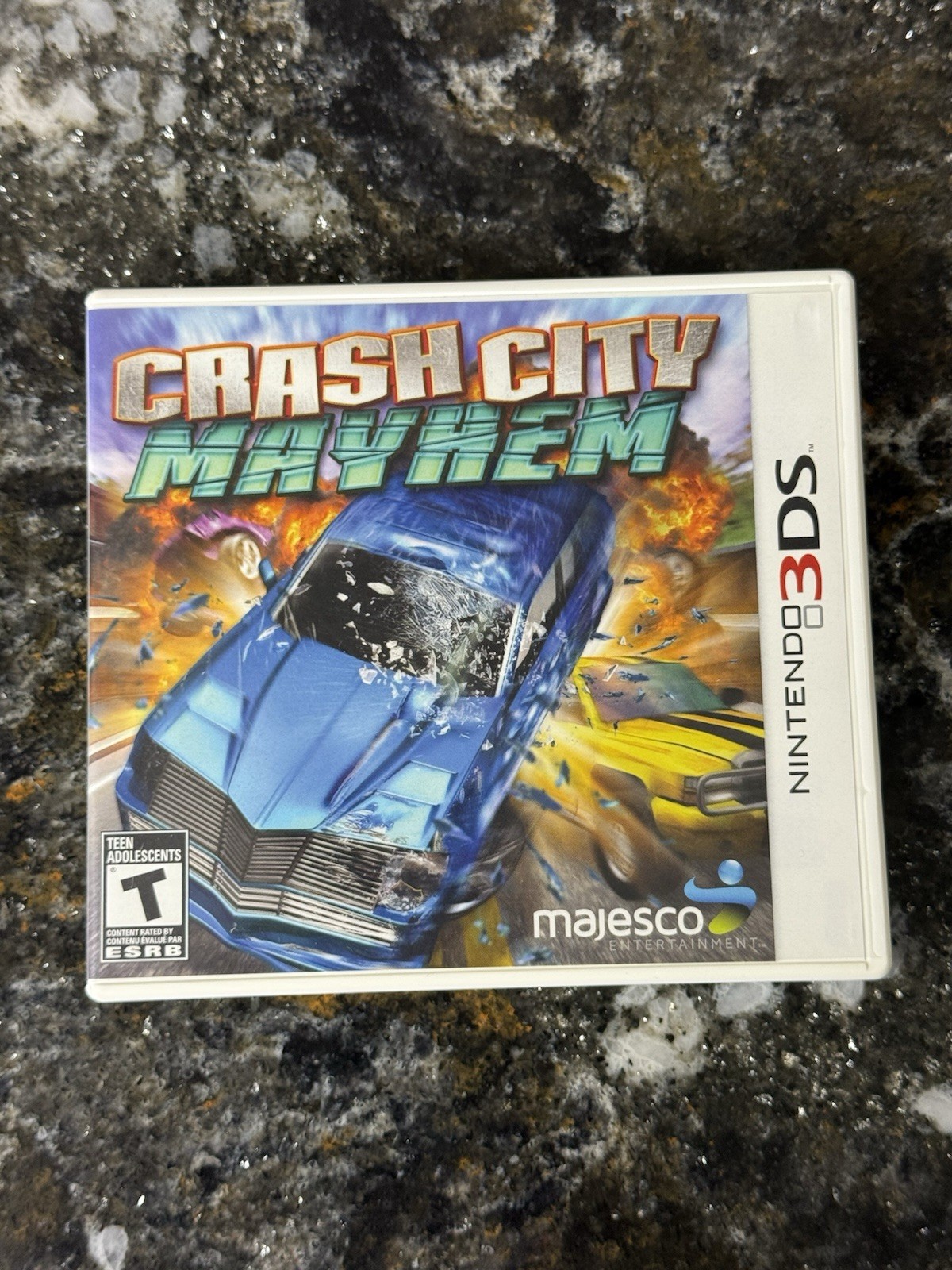 Crash City Mayhem (Nintendo 3DS, 2013) COMPLETE CIB NICE!!