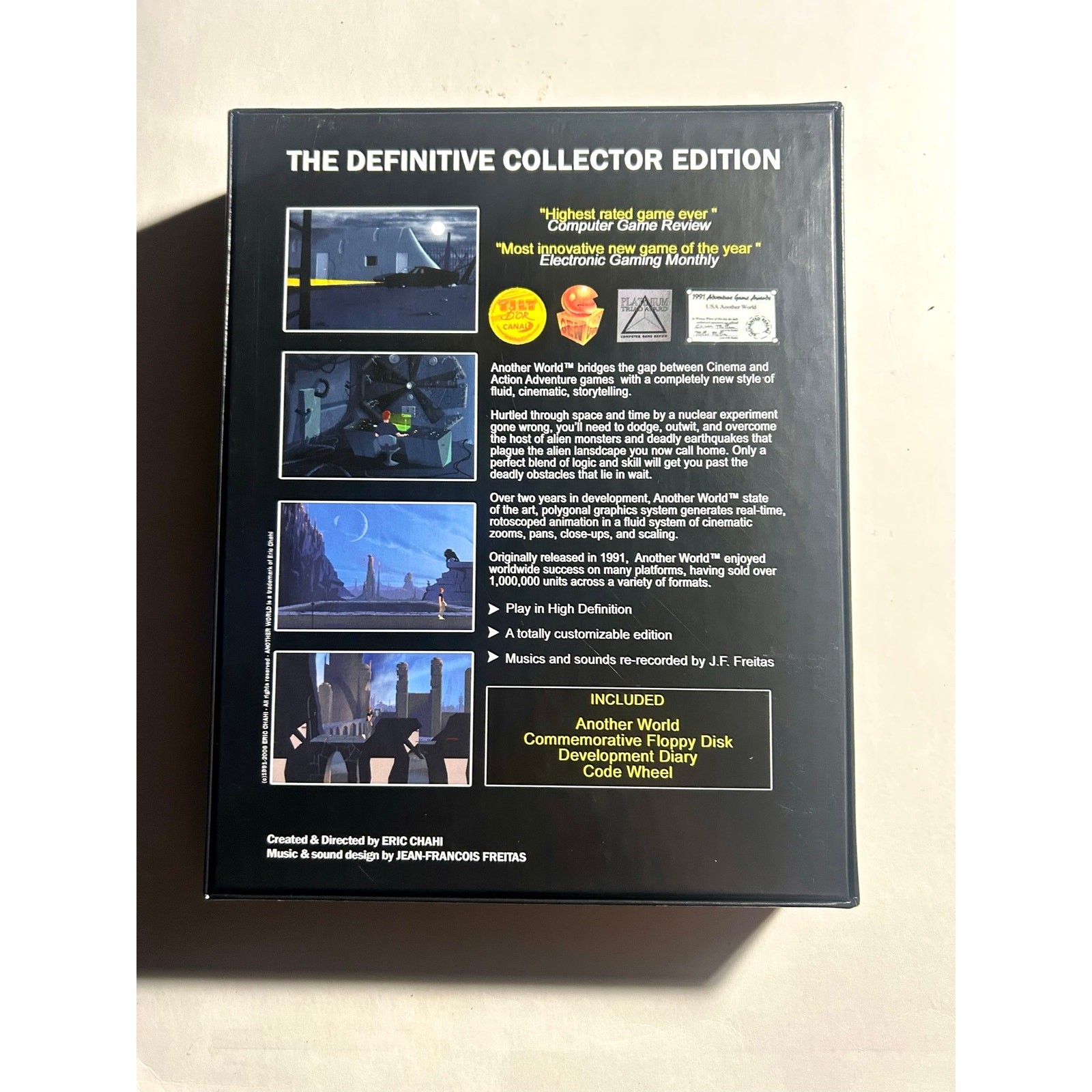 Another World Classic Edition (PS4 PlayStation 4) CIB🔥Mint untouched Contents