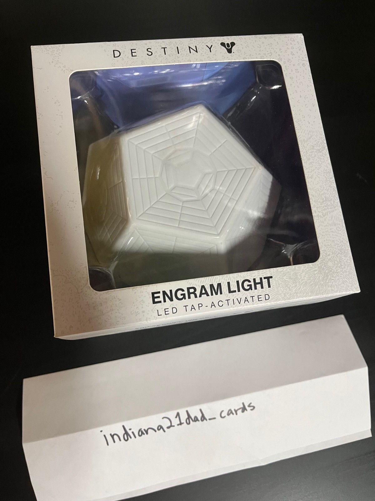 Destiny 2 Engram Light Tap-Activated, Multi-Color LED – Sealed
