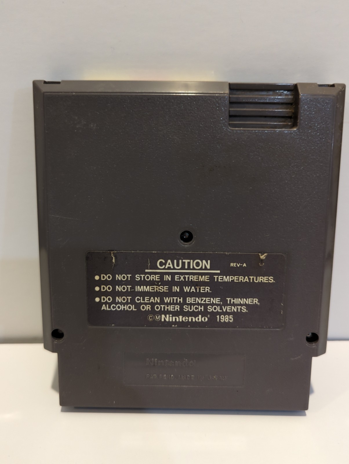 Dr. Mario (Nintendo Entertainment System, NES, 1990) Cartridge tested.