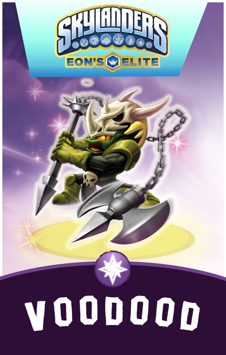 Skylanders Eon’s Elite Voodood NFC Card FREE SHIPPING