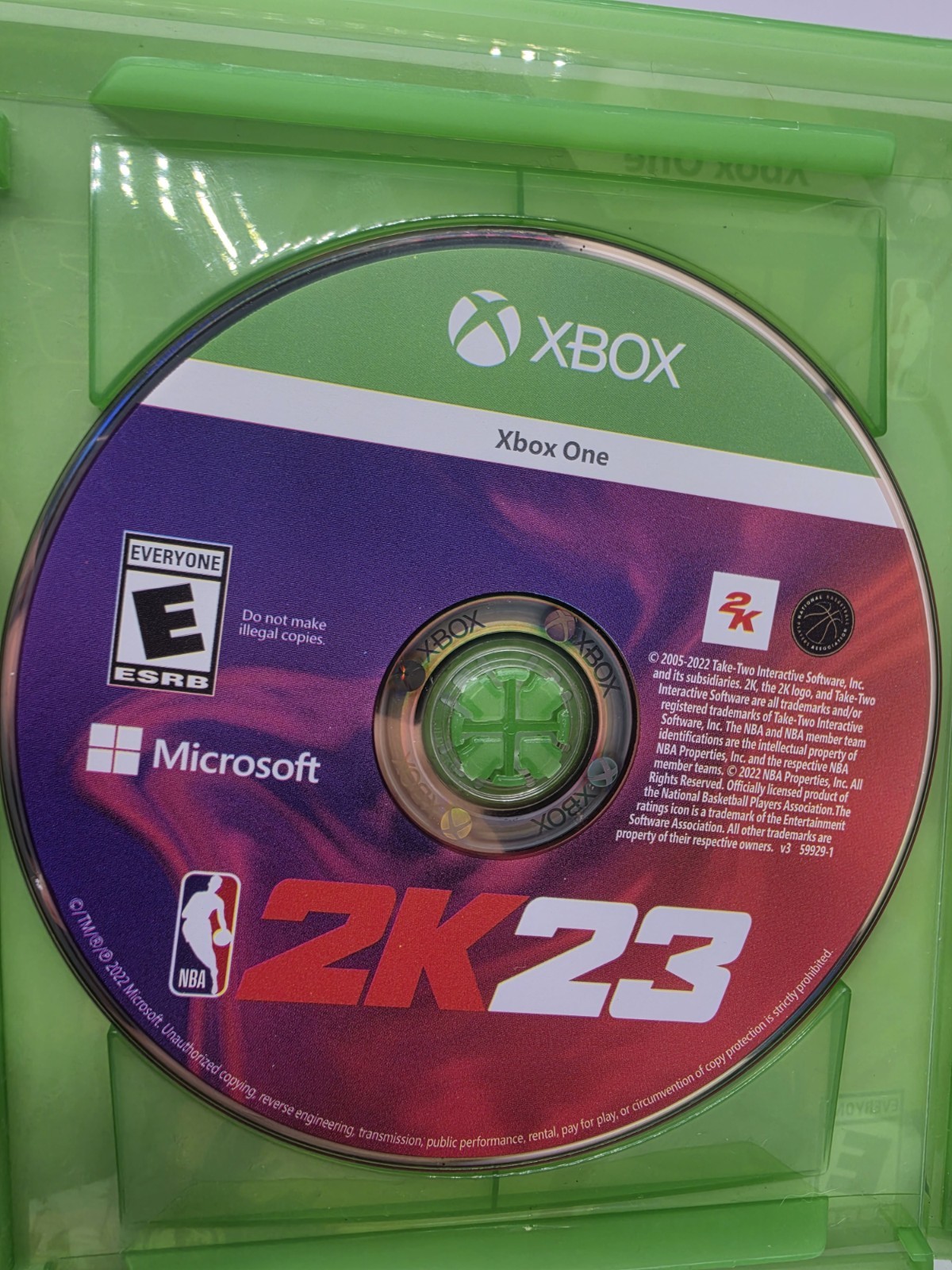 NBA 2K23 Microsoft Xbox One Cib Complete Mint Tested 4k