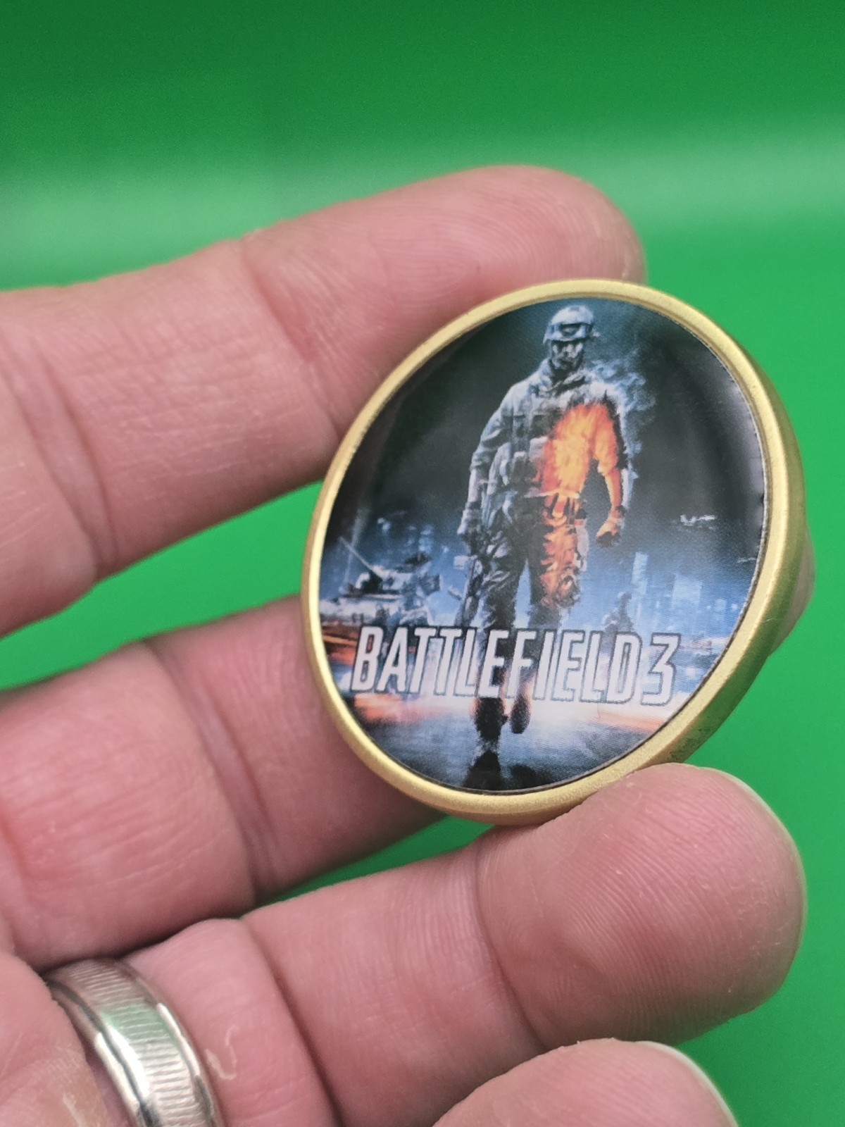 Battlefield 3 BF3 Challenge Coin Medal EA Rare Promo Xbox 360 Playstation 3 PC