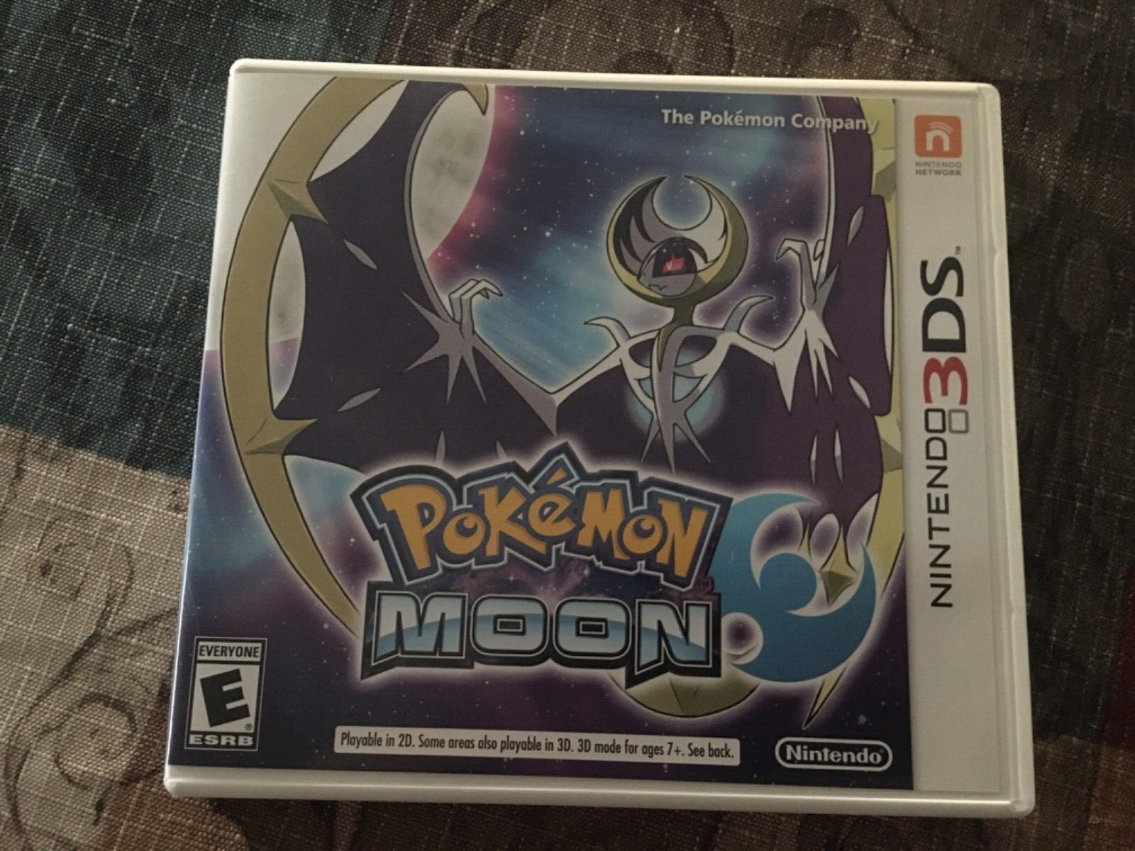 Authentic Pokémon Moon 3DS Game