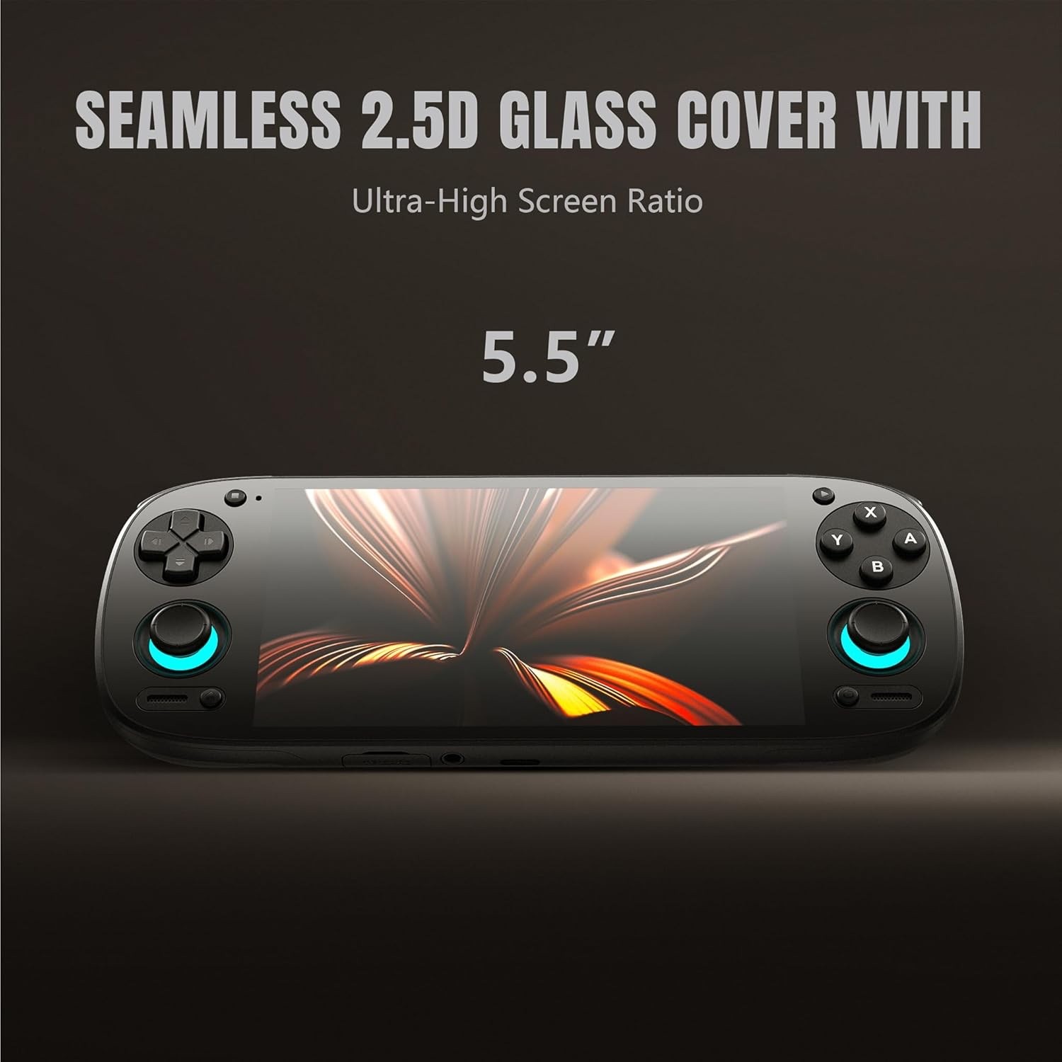 Retroid Pocket 5 Handheld Gaming Emuluation Console and Carrying Case