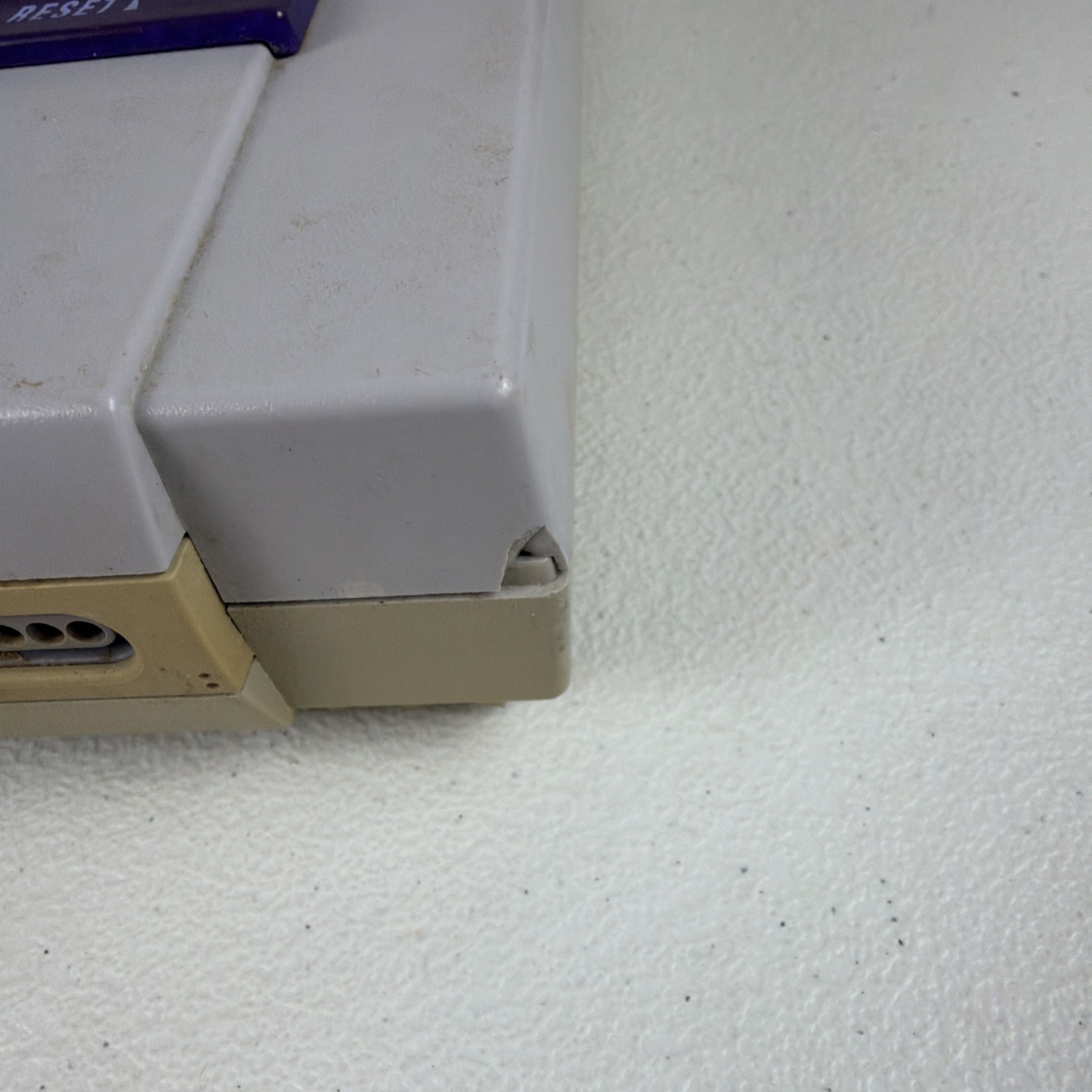 Super Nintendo System SNES Video Game Console Only SNS-001 PARTS ONLY READ
