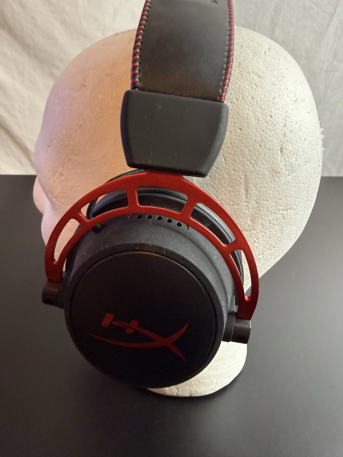 HyperX Cloud Alpha Black Red Headband Gaming Headset CA001 No Cords