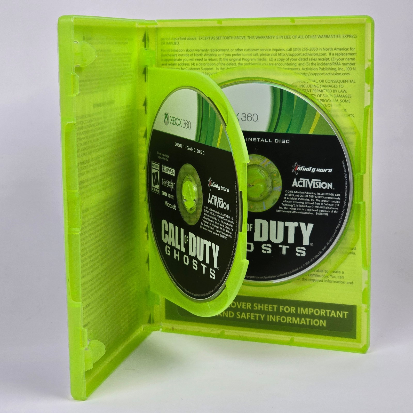 Call of Duty: Ghosts (Xbox 360) CIB COMPLETE & TESTED