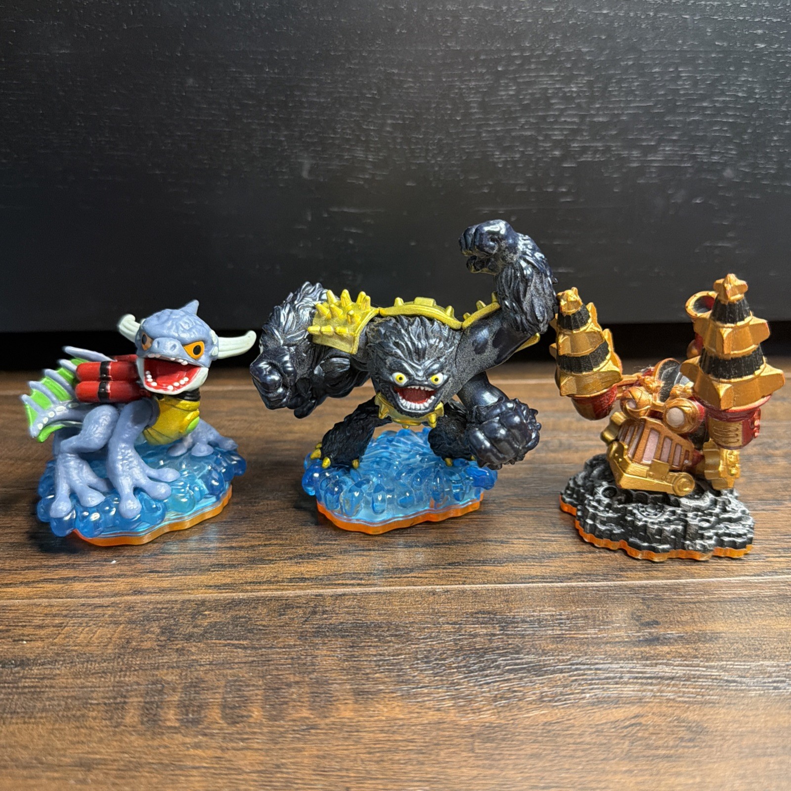Skylanders Lot 3 Slam Bam Drill Sergeant Zap Figures Bulk
