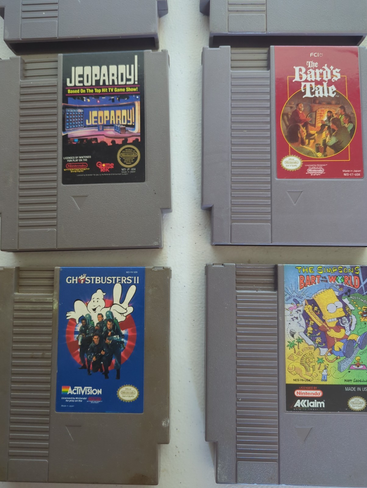 Nintendo NES Video Game Large Lot #3 34 Cartridges