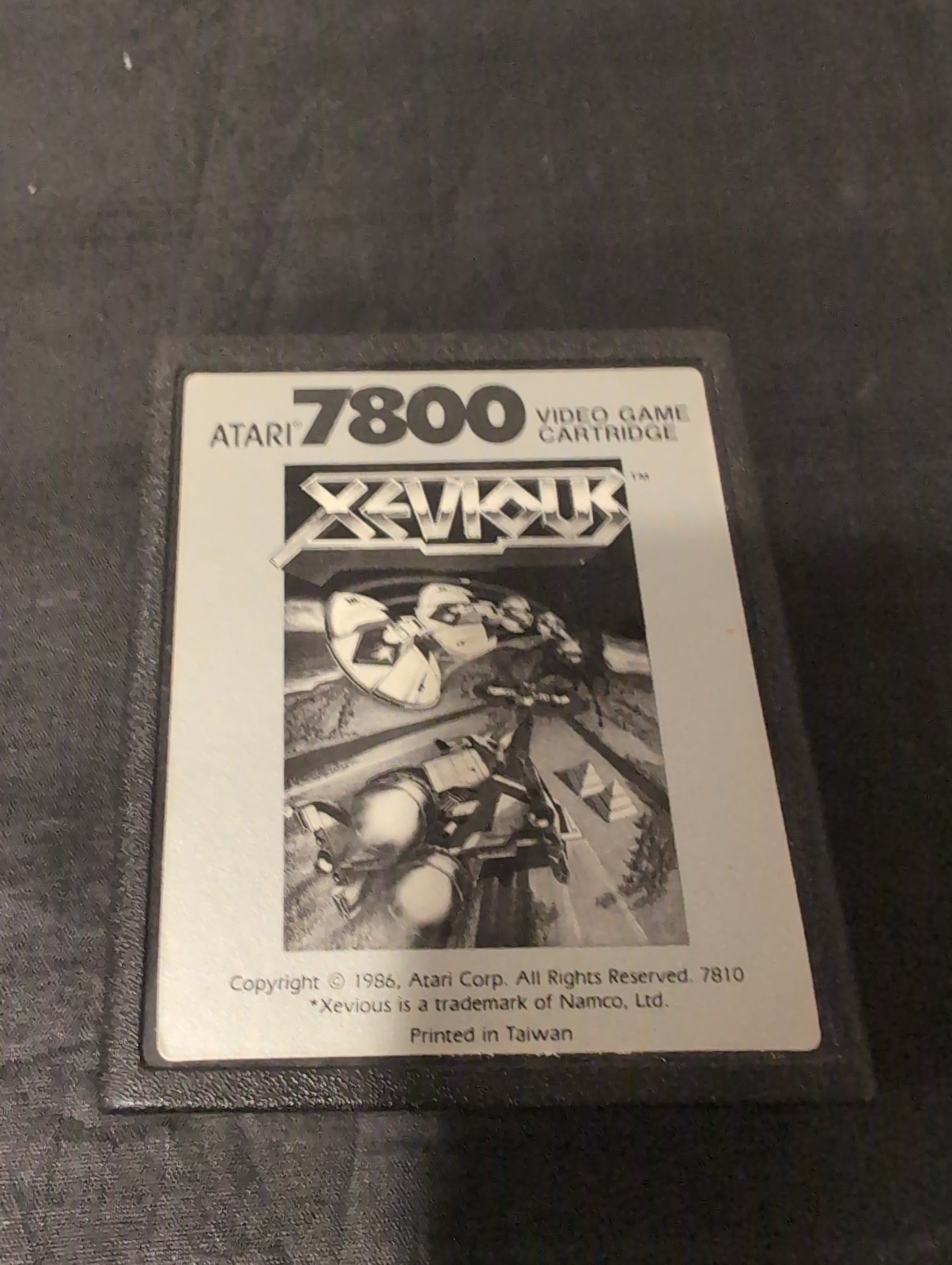Atari 7800 Pro System Xevious 1987 – Game Cartridge Only