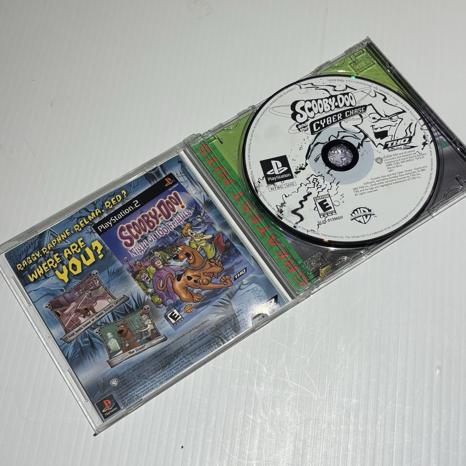 Scooby-Doo Cyber Chase Sony PlayStation 1 PS1 – Tested