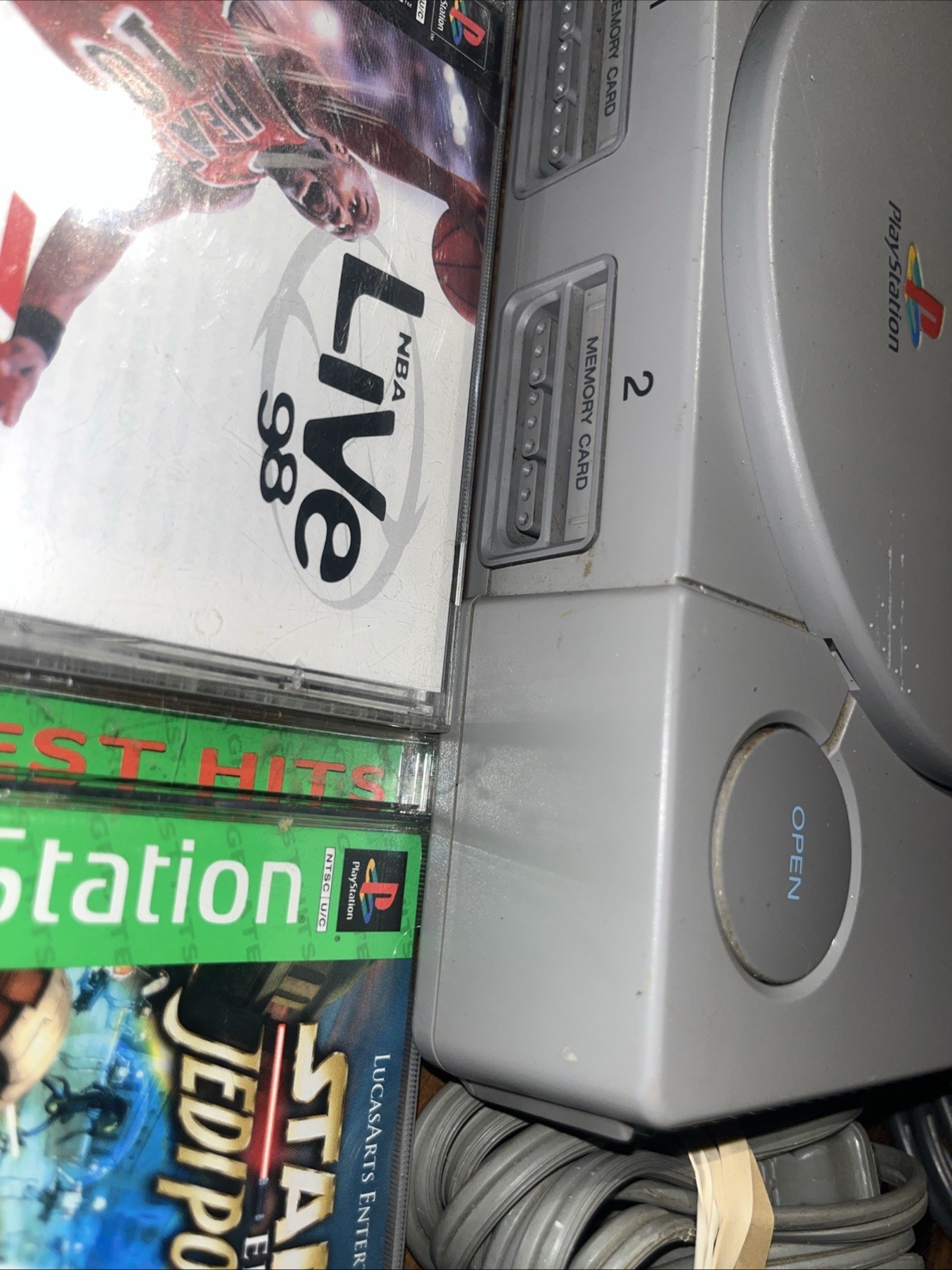 Sony PlayStation 1 PS1 Console SCPH-7501 Controllers Games Cords