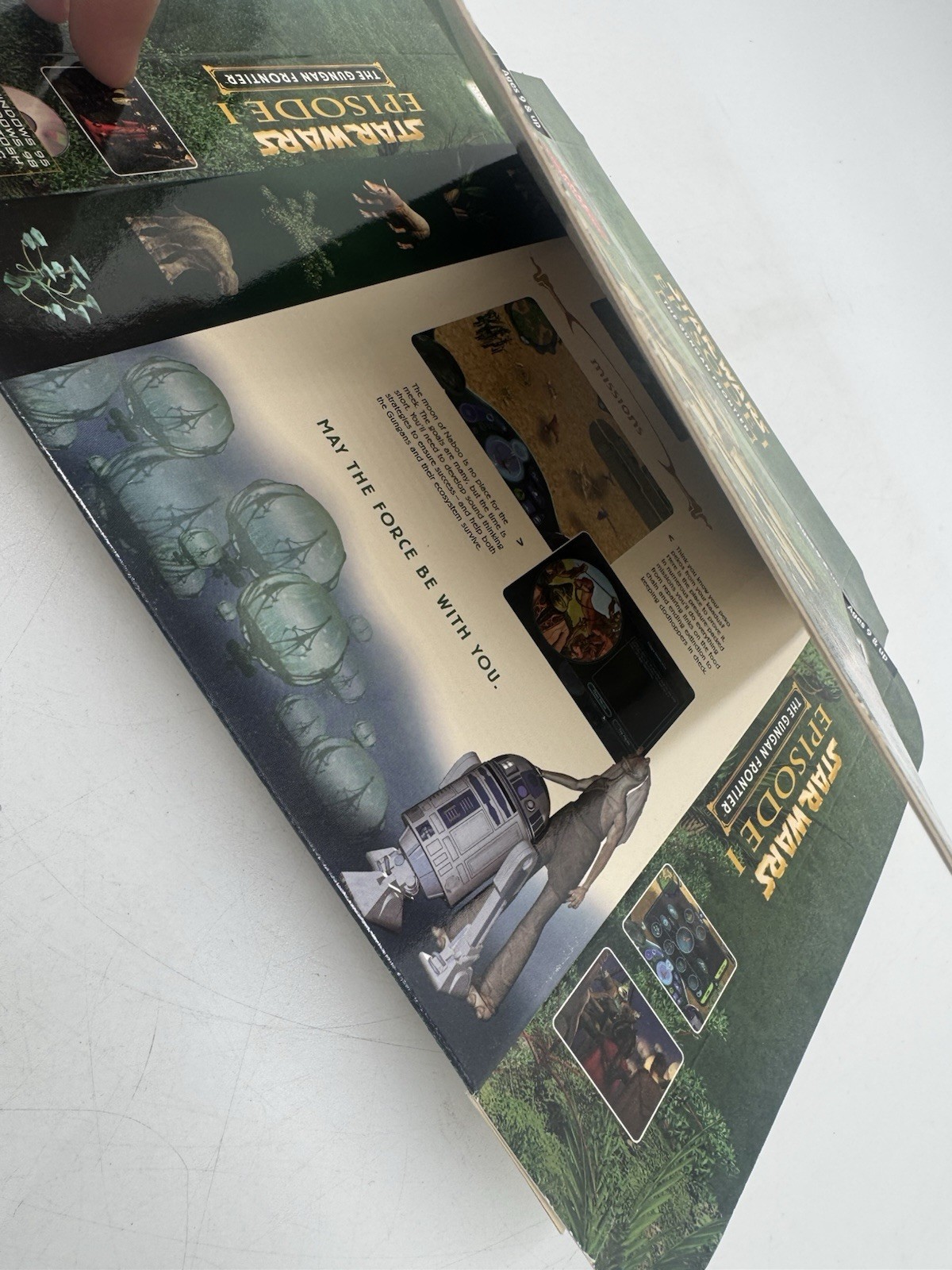 1998 STAR WARS Episode 1 The Gungan Frontier PC STORE DISPLAY Box Unused – RARE!